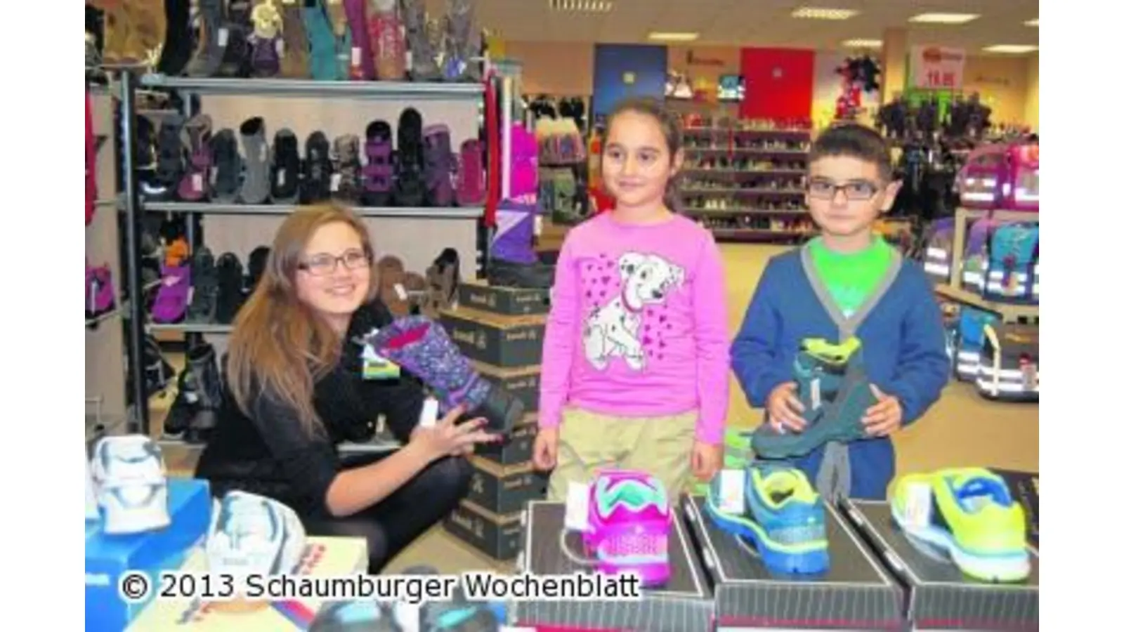 Neue Schuhe für 350 Kinder (Foto: red)