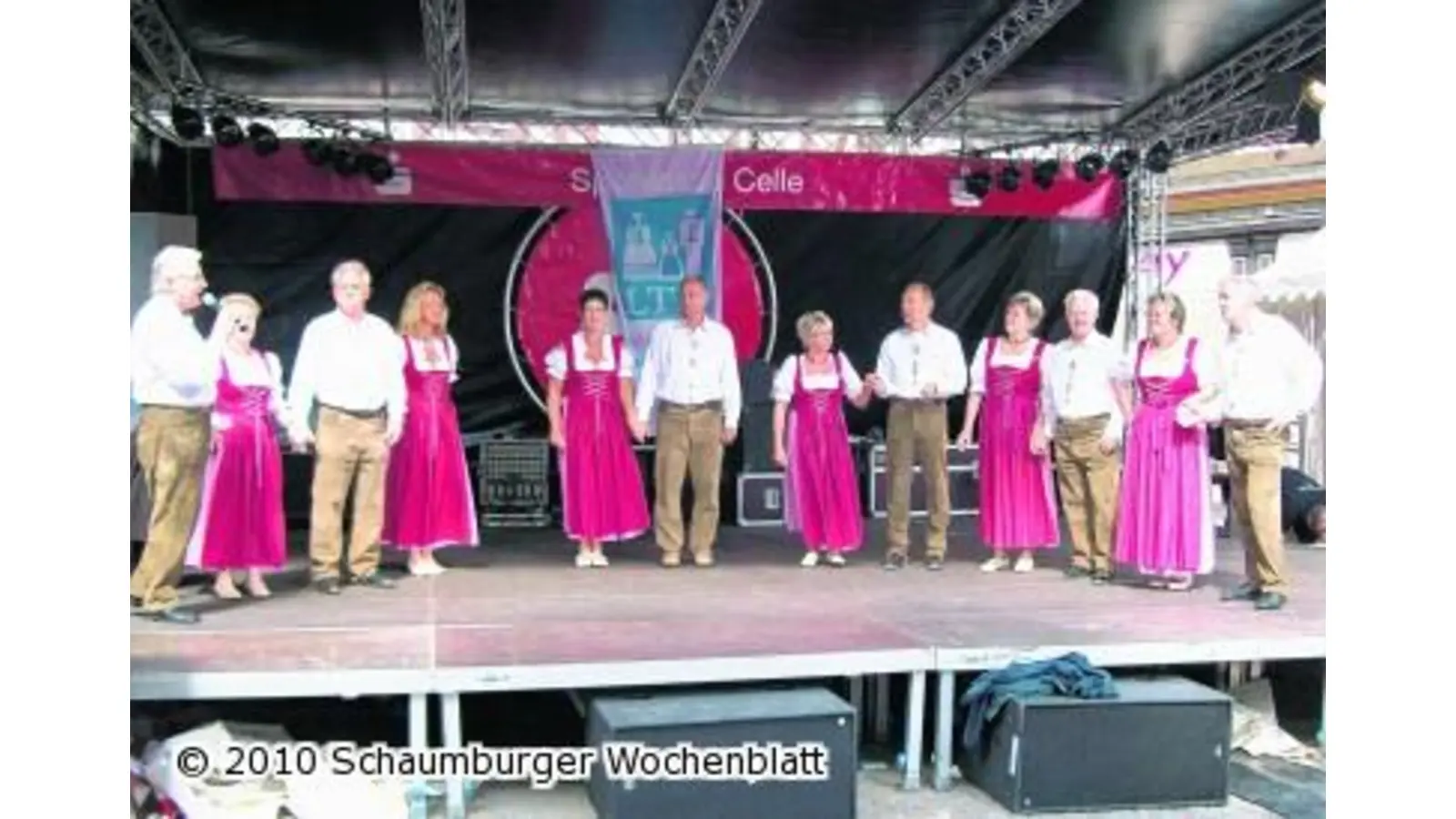 Volkstänzer kommen nicht zum Schlafen (Foto: tt)