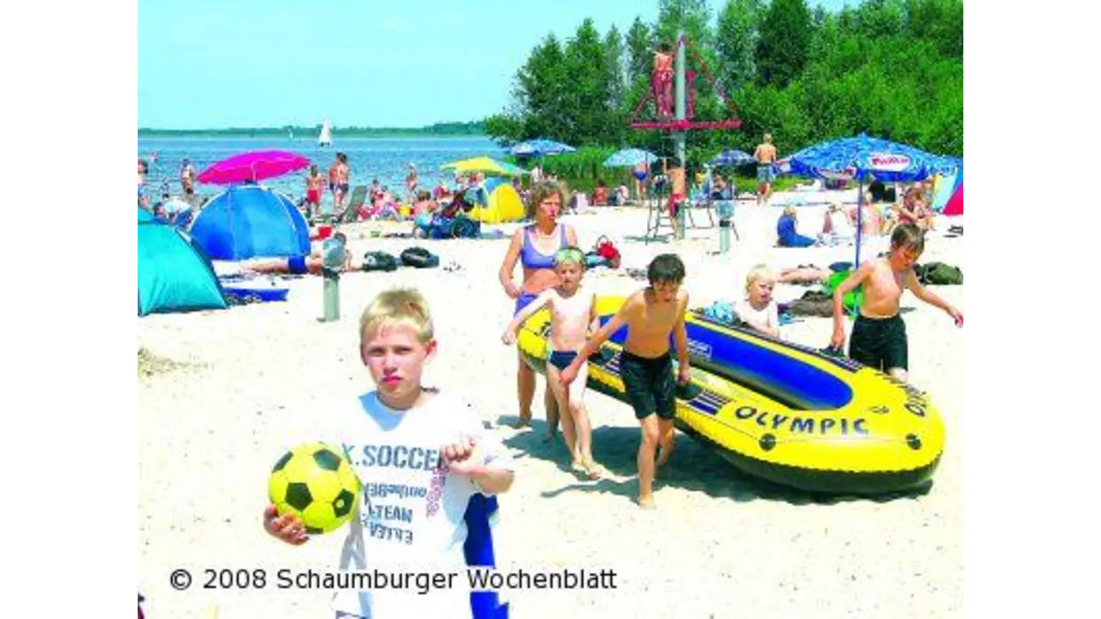 Die Blaualgen blühen (Foto: sowi)
