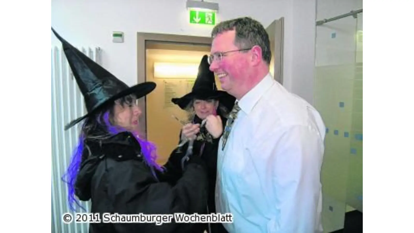 Schnipp-schnapp Krawatte ab (Foto: ste)