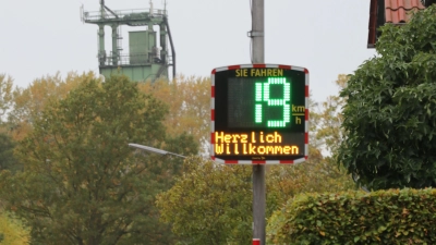 Altersschwäche? Geschwindigkeitsmessgerät zeigt falsche Werte an.  (Foto: gi)