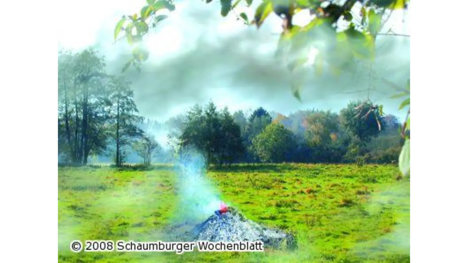 Grünes Licht für dunkle Wolken (Foto: km)