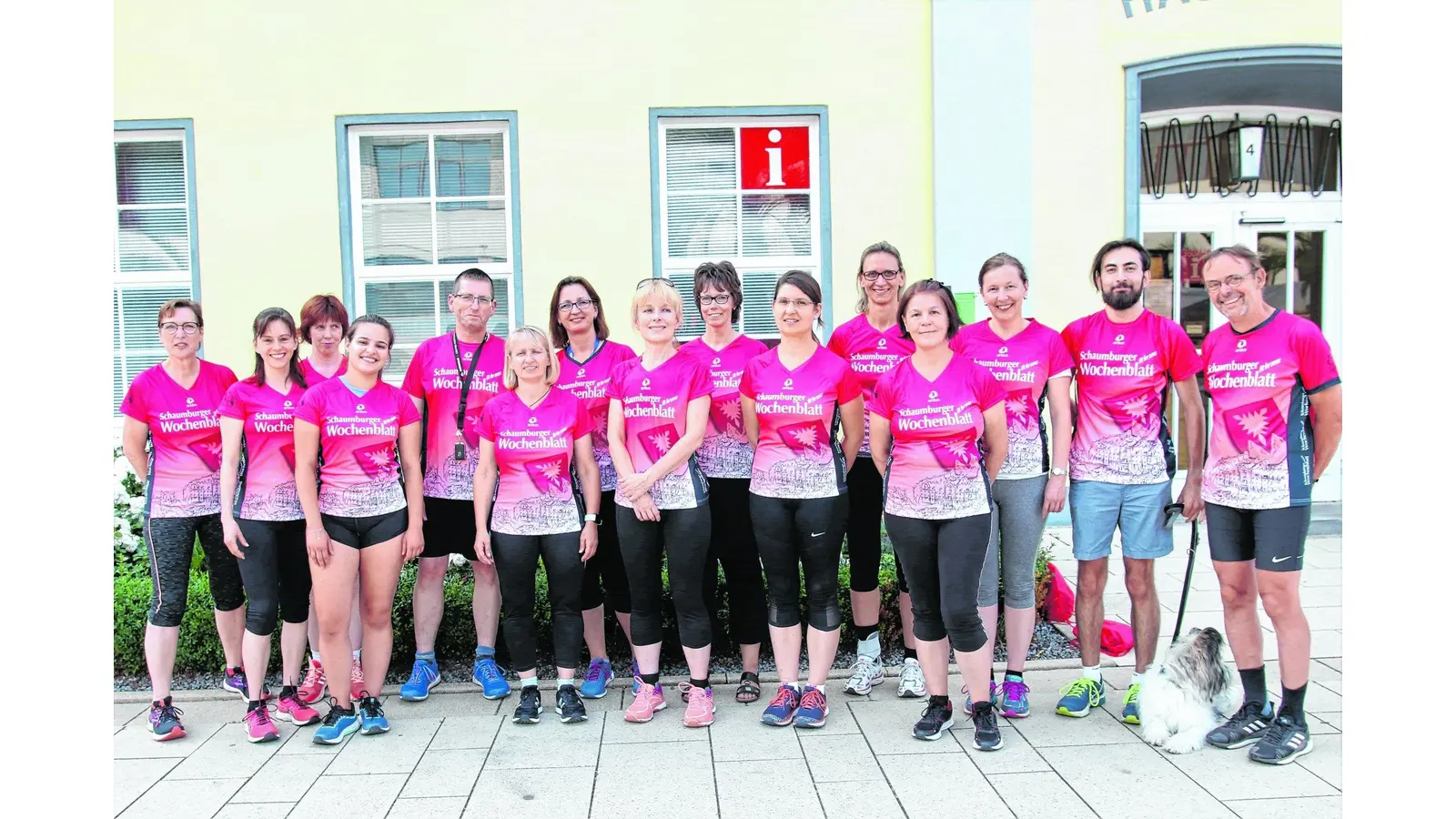 Die Laufschuhe kommen nicht in die Ecke (Foto: red)