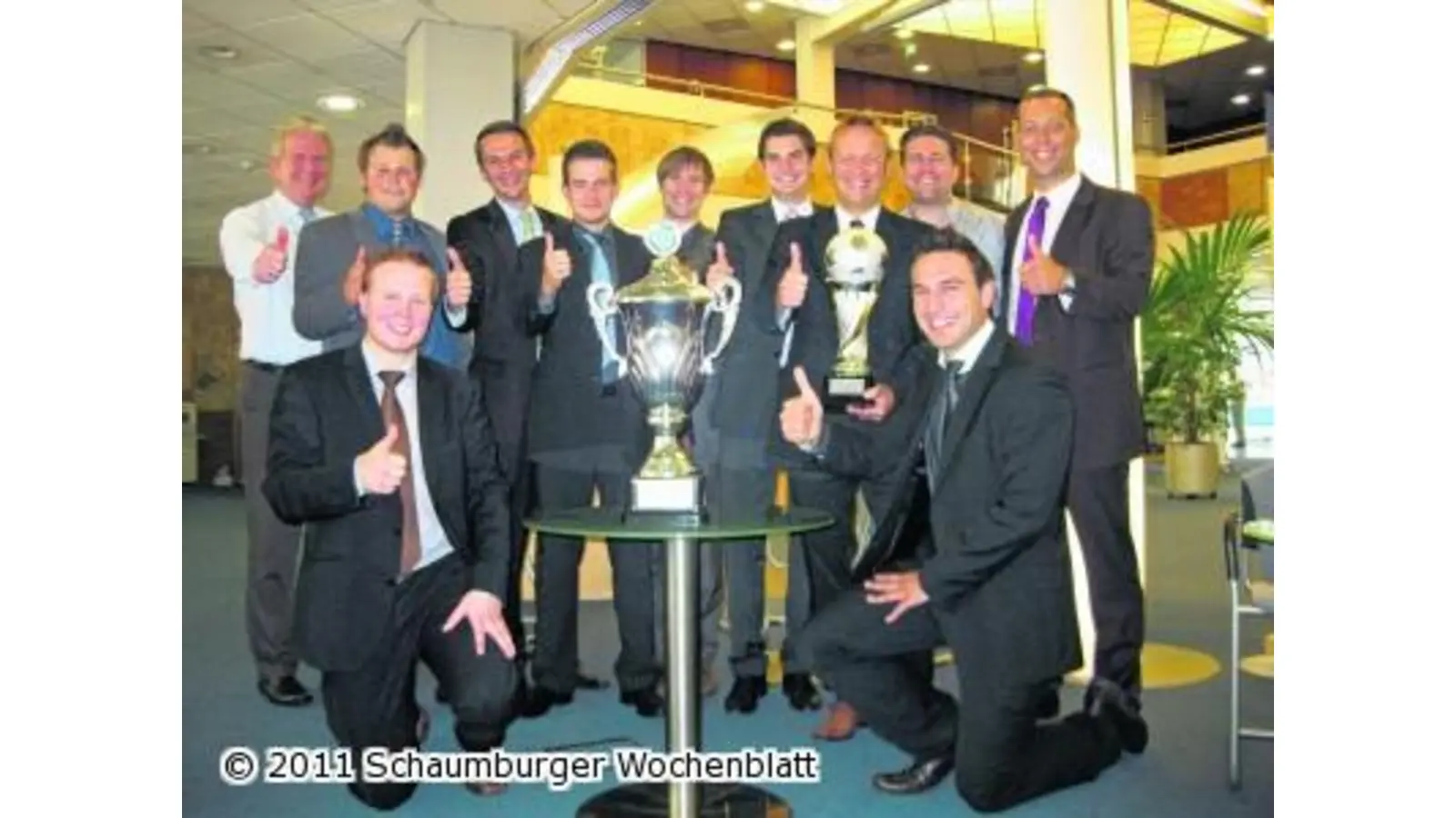 Volksbank holt den Sieg beim VR-Fußballturnier (Foto: em)