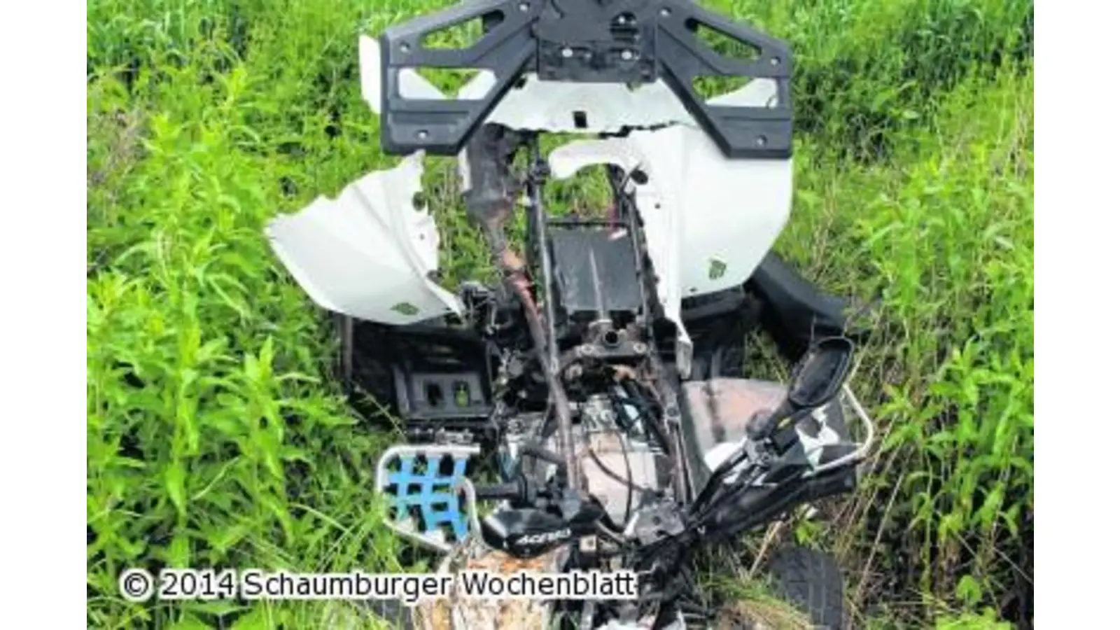 Quadfahrer tödlich verunglückt (Foto: us)