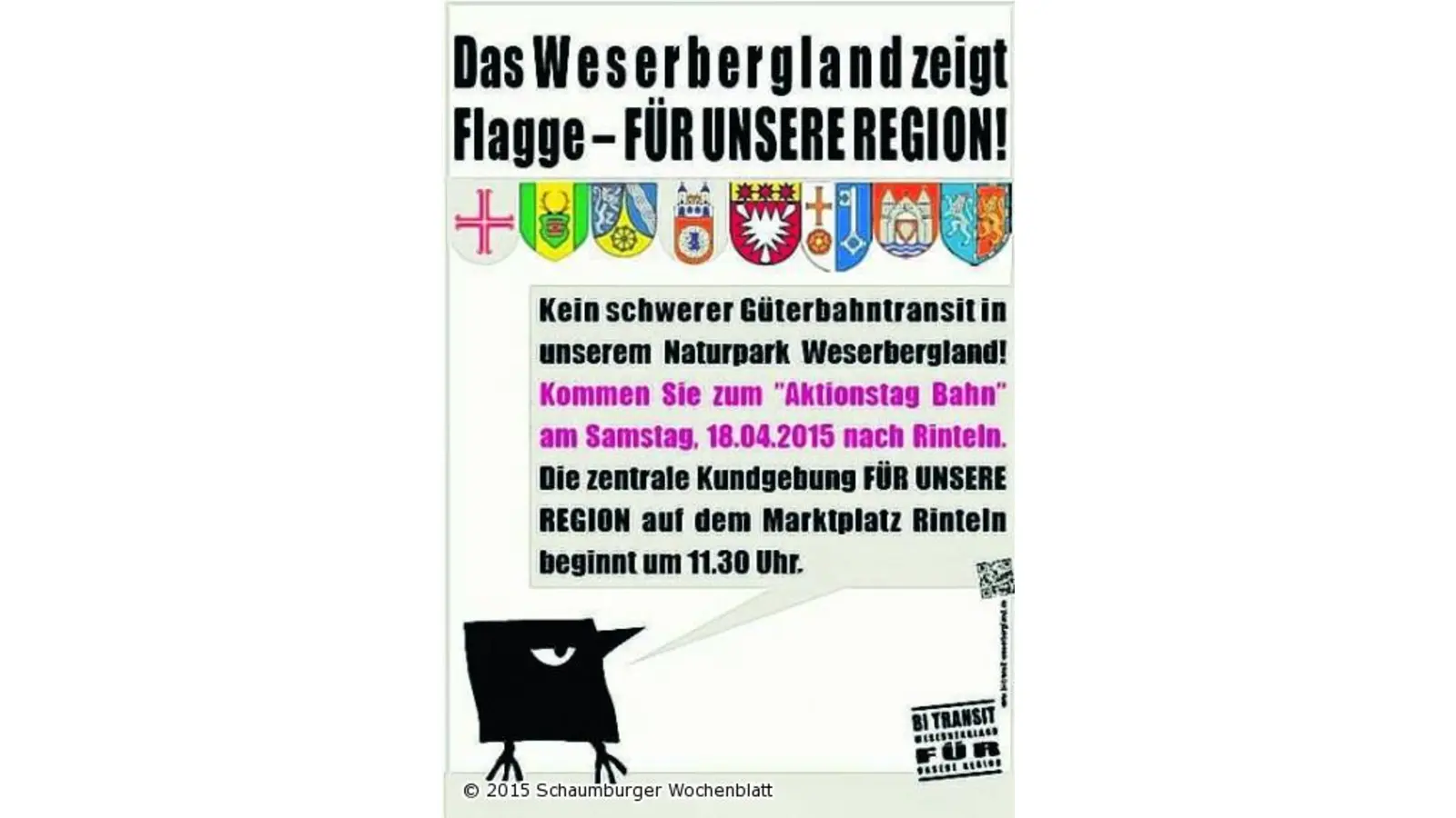 Protestkundgebung auf dem Marktplatz (Foto: ste)