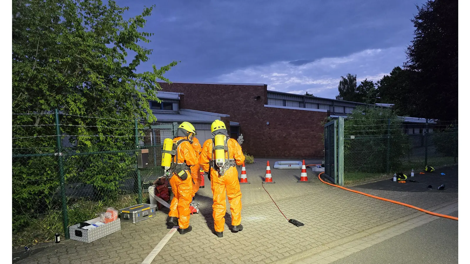 Einsatz Klimaanlage. (Foto: Timo Kelichhaus)
