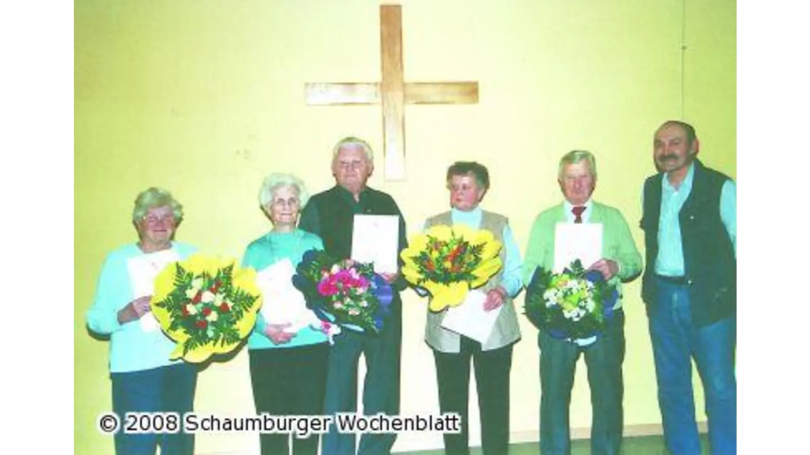 Fünf Ehrungen bei der KAB-Versammlung (Foto: dm)