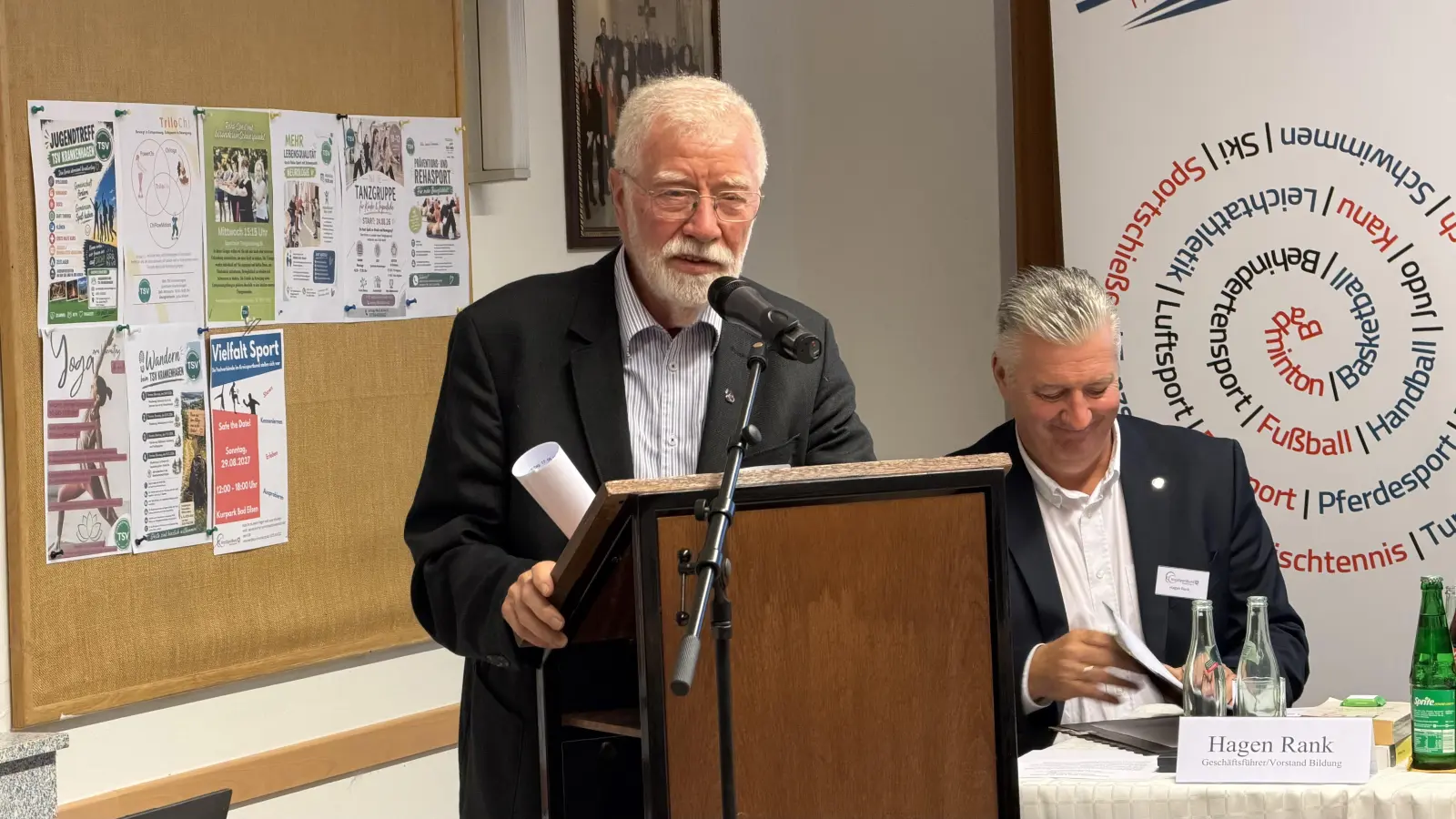 Der neue Ehrenvorsitzende des KSB, Dieter Fischer. (Foto: ste)