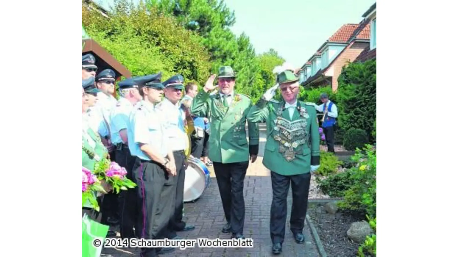 Nach 40 Jahren erringt Wolfgang Hoffmeister erneut die Königswürde (Foto: red)