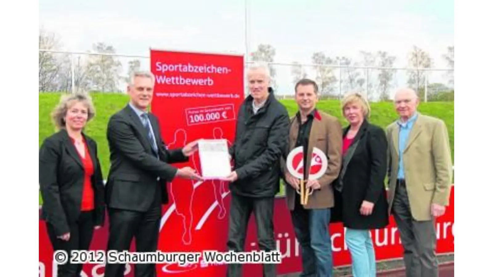 Sonderpreis für Sportabzeichen-Treff (Foto: bb)