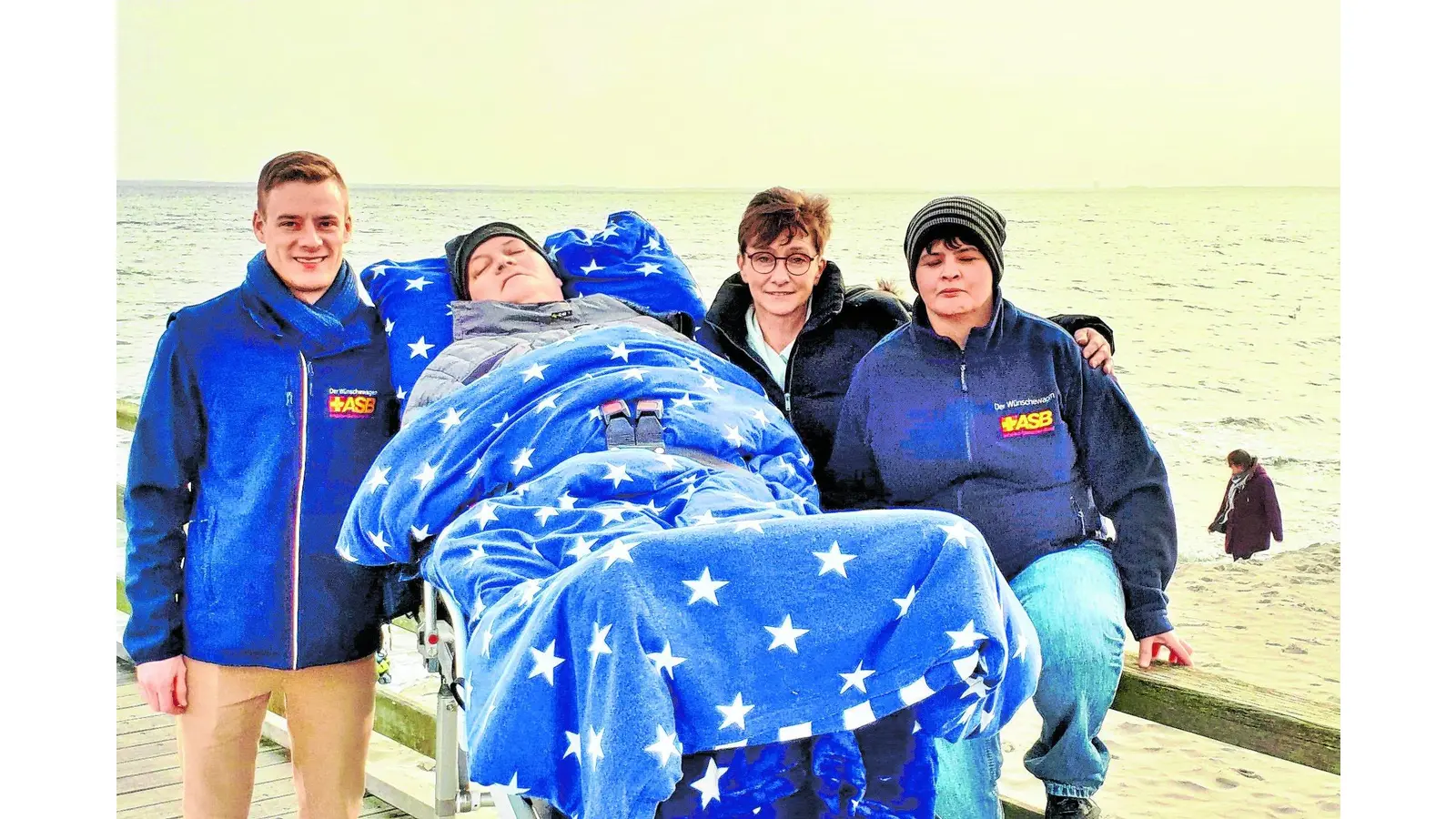 Erste Wunschfahrt eines Todkranken aus dem Landkreis Schaumburg (Foto: tr)