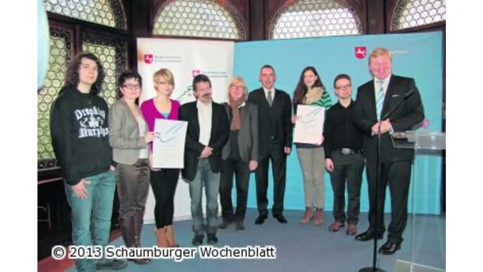 Schülerfriedenspreis für Engagement (Foto: mh)