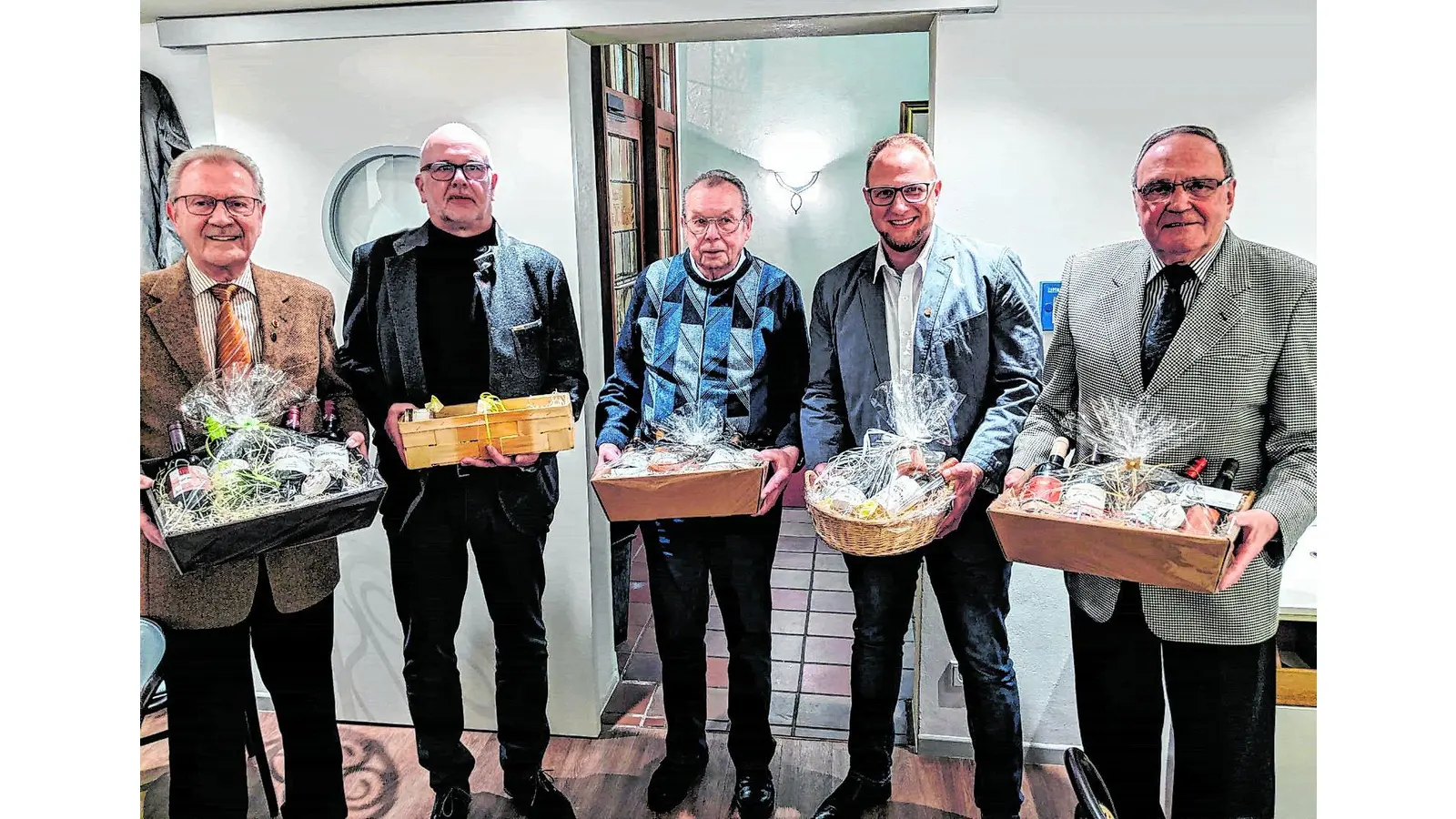 Harry Möller wird nach 35 Jahren als Vorsitzender verabschiedet (Foto: red)