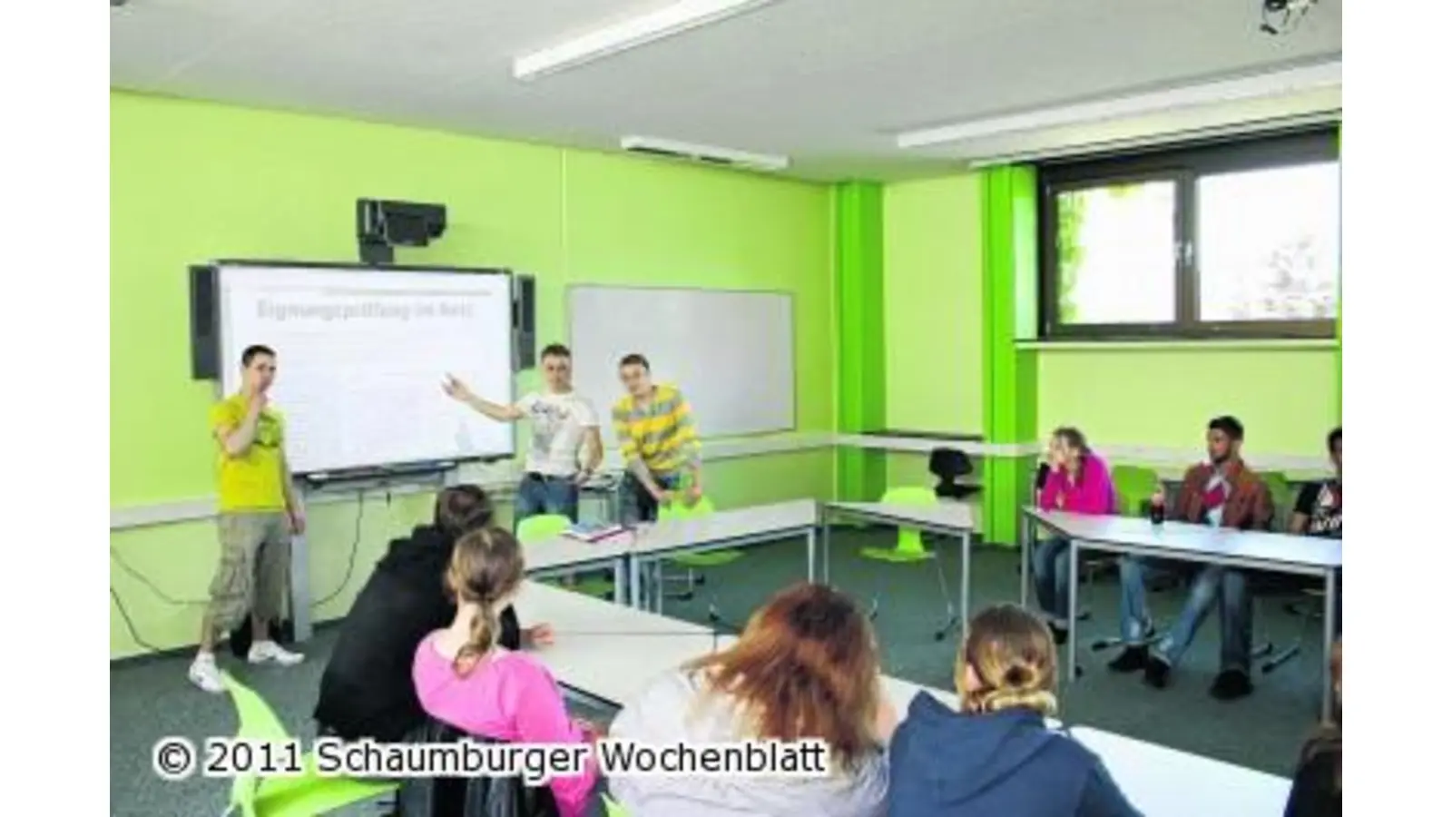 Ein Tipp für unentschlossene Schulabgänger (Foto: ste)