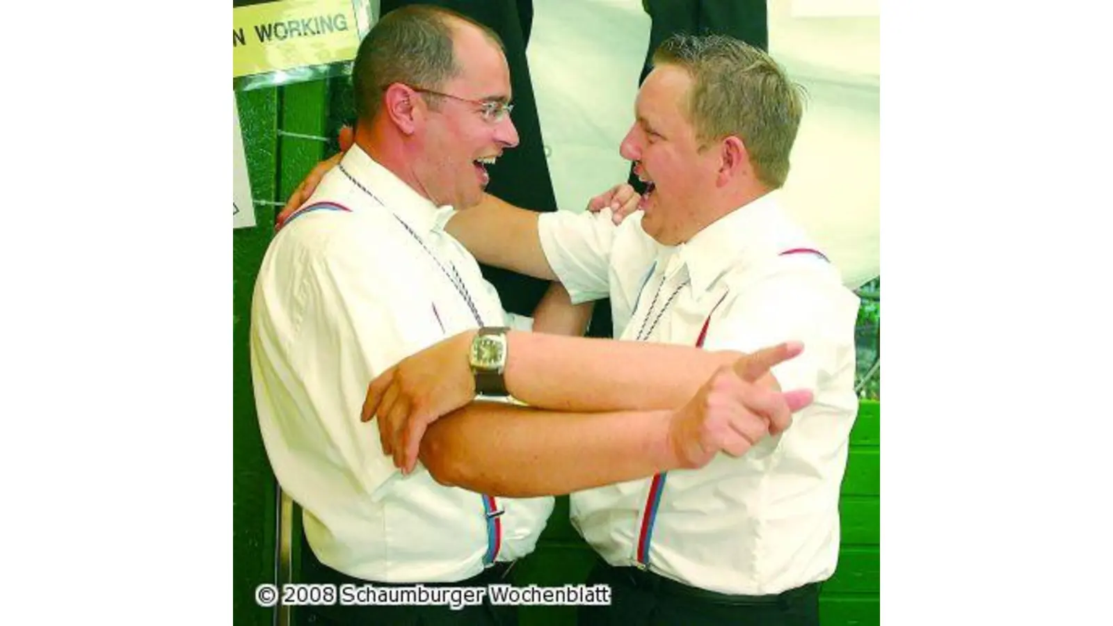 Ein großes Hallo in den Rotts des Schützenfestes (Foto: ih)