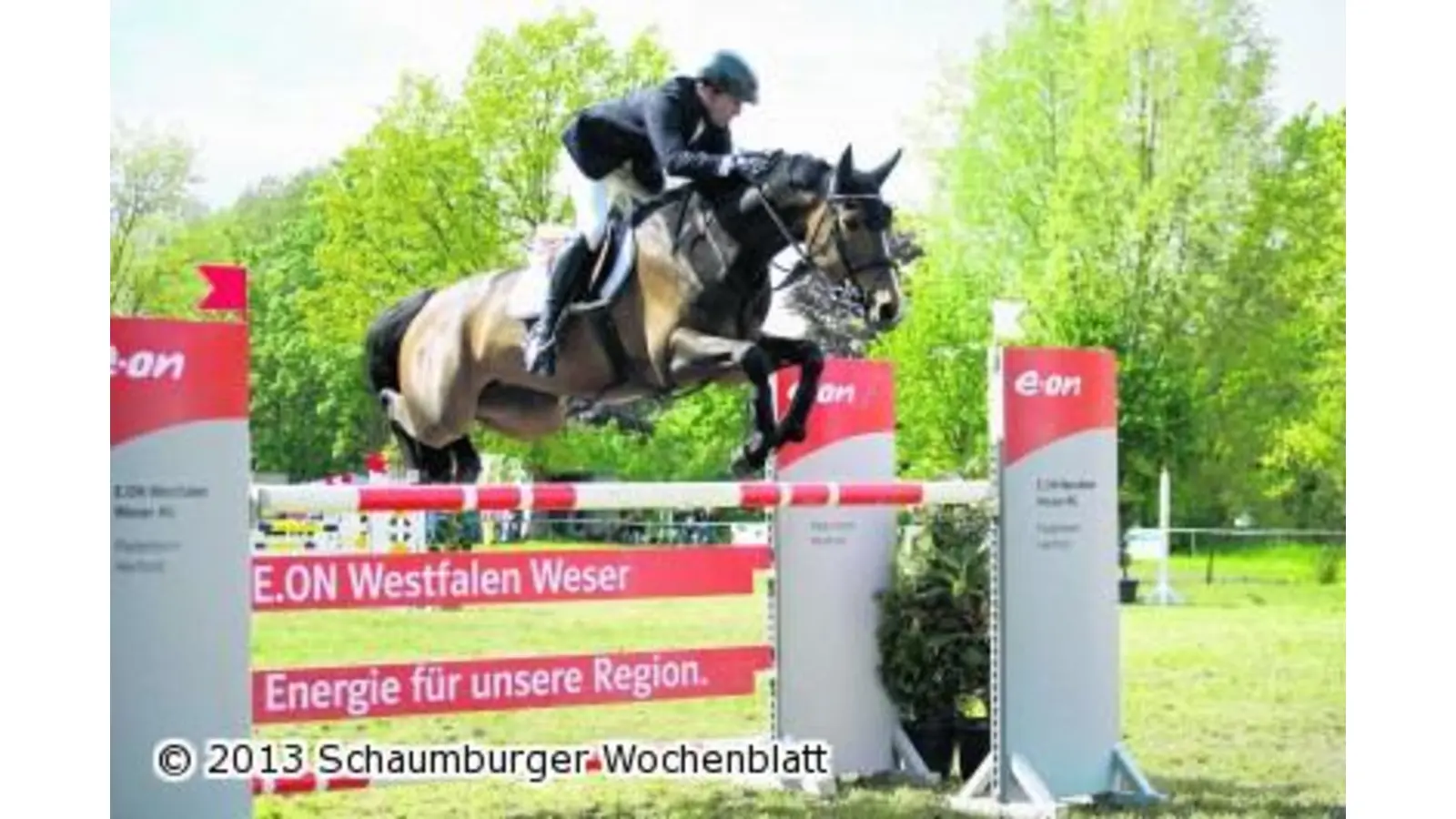 Henrik Griese holt sich den Großen Preis von Stadthagen (Foto: red)