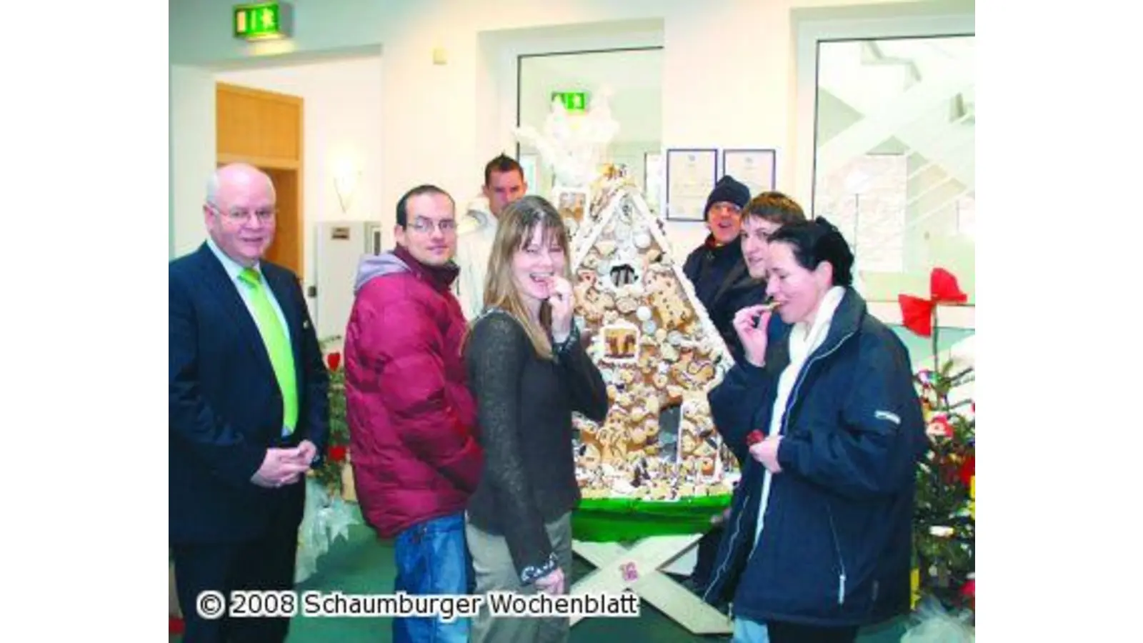 Leckerei wird jetzt geplündert (Foto: ste)