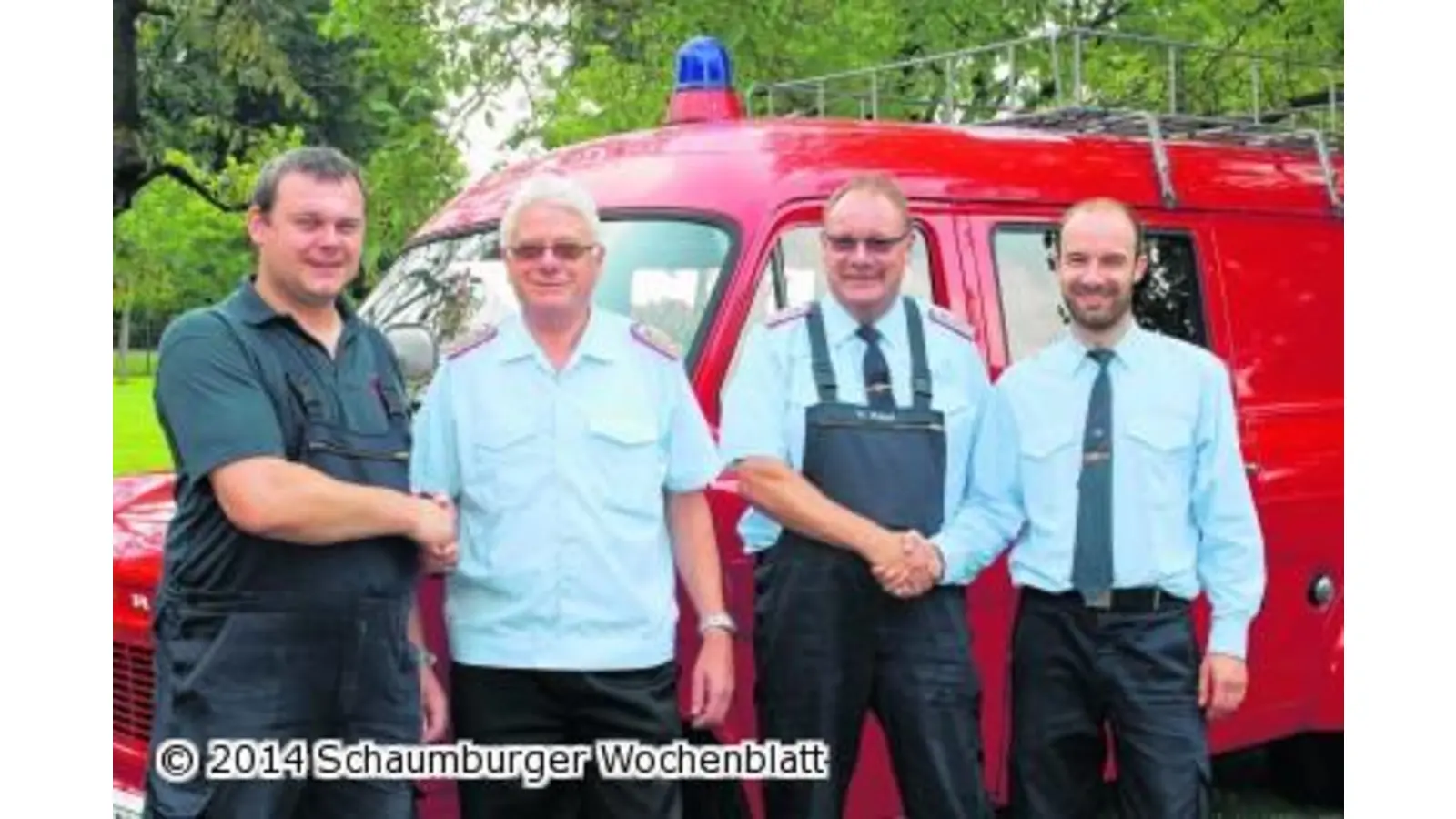 Beförderungen bei der Freiwilligen Feuerwehr (Foto: us)