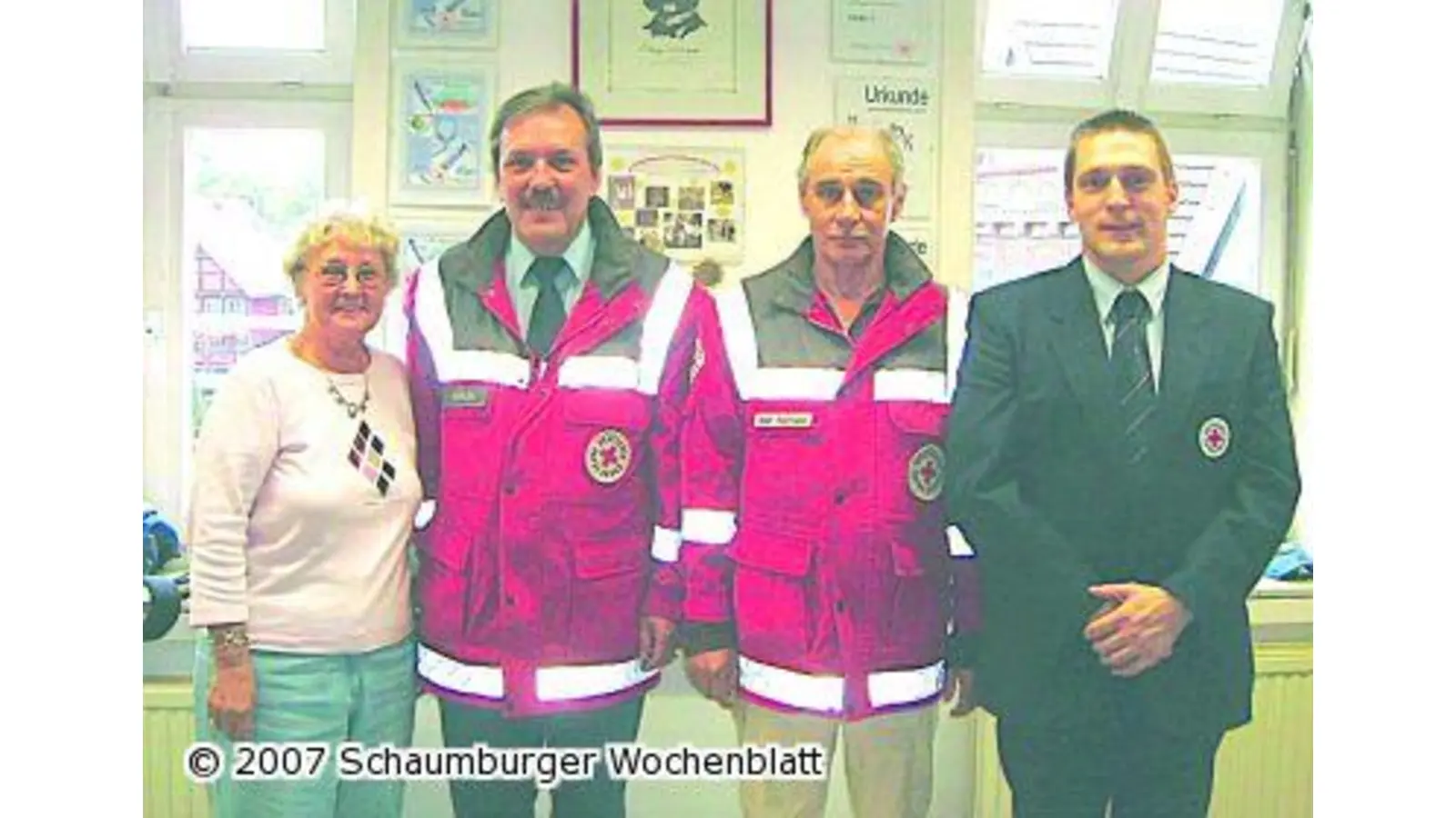 Deutsches Rotes Kreuz wirbt neue Mitglieder (Foto: ste)