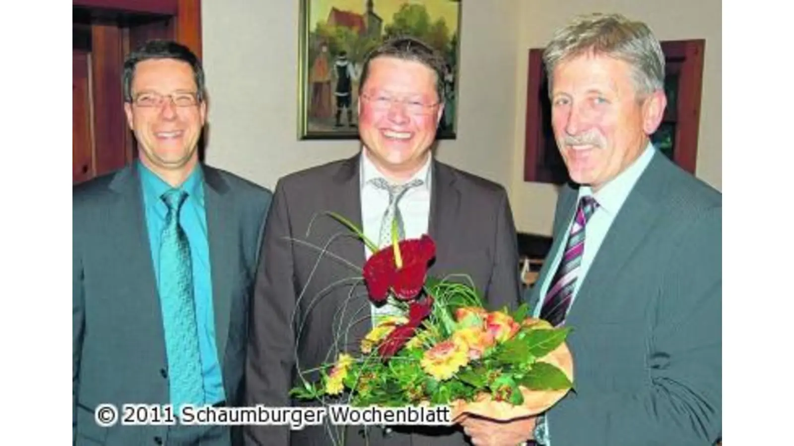 Durch und durch ein Mann der Sparkasse (Foto: km)