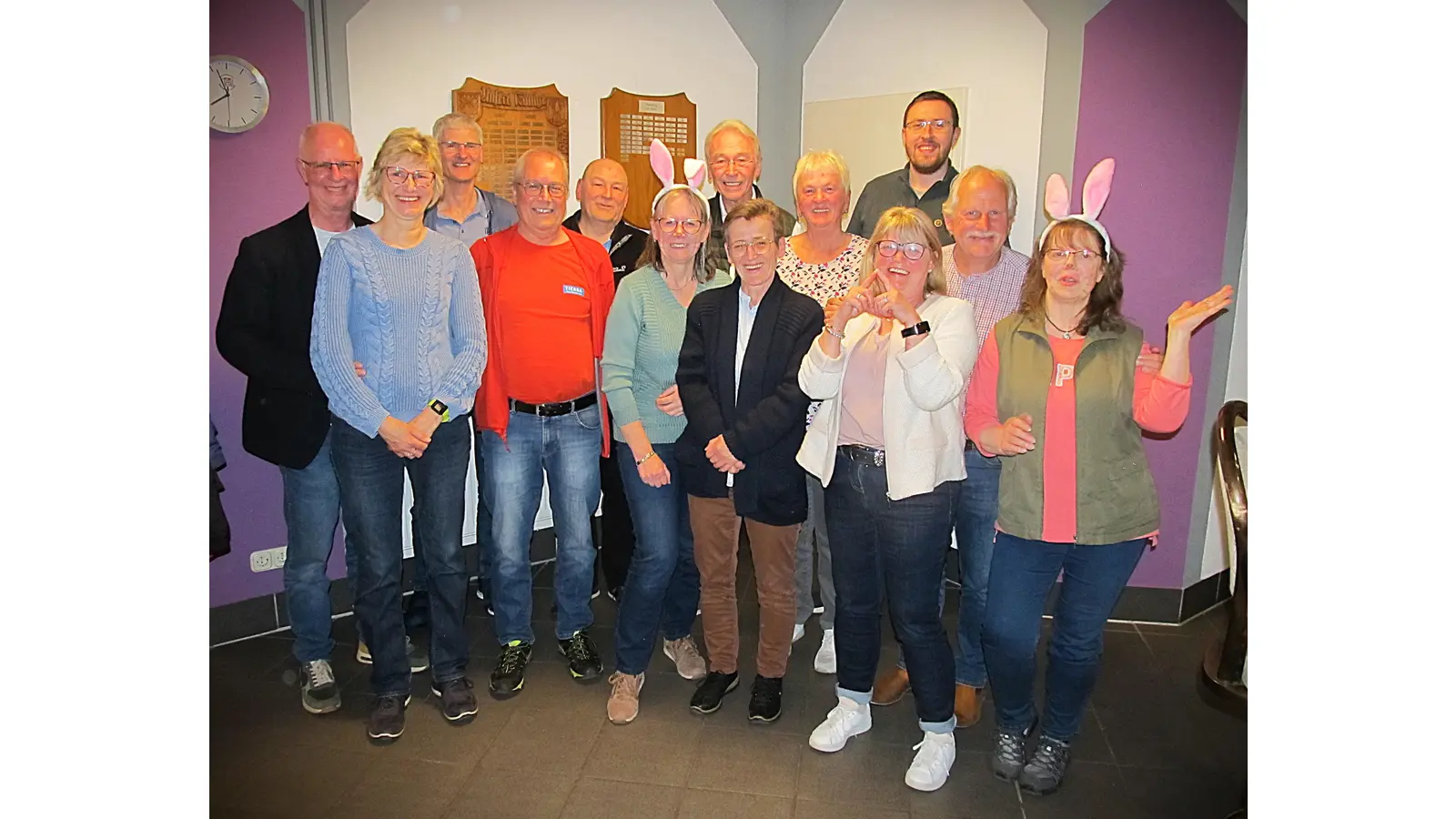 Der Abend verlief fröhlich und ausgelassen, und der Schützenverein Hohnhorst wünscht allen Mitgliedern ein frohes Osterfest! (Foto: privat)