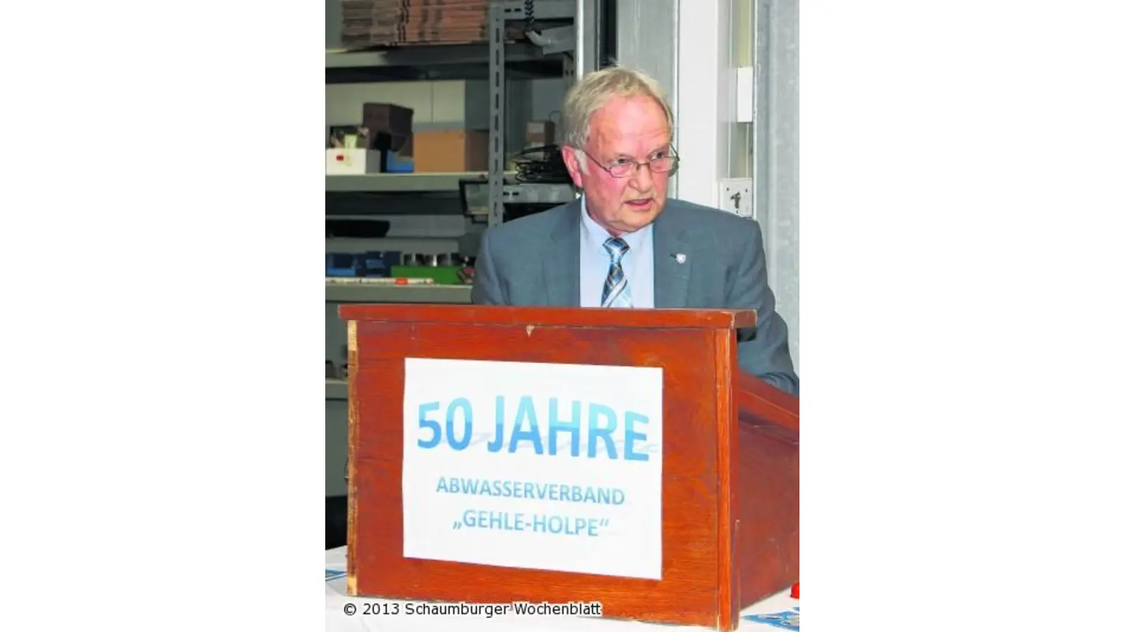 Zum Geburtstag ein neues Betriebsgebäude (Foto: jl)