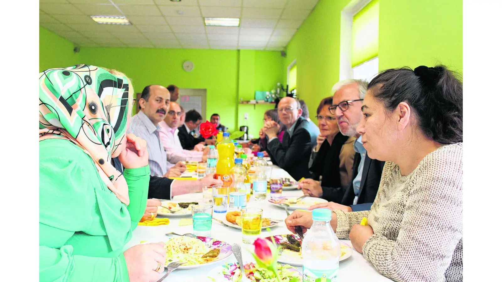 Traditions-Essen vor dem Ramadan (Foto: jan)