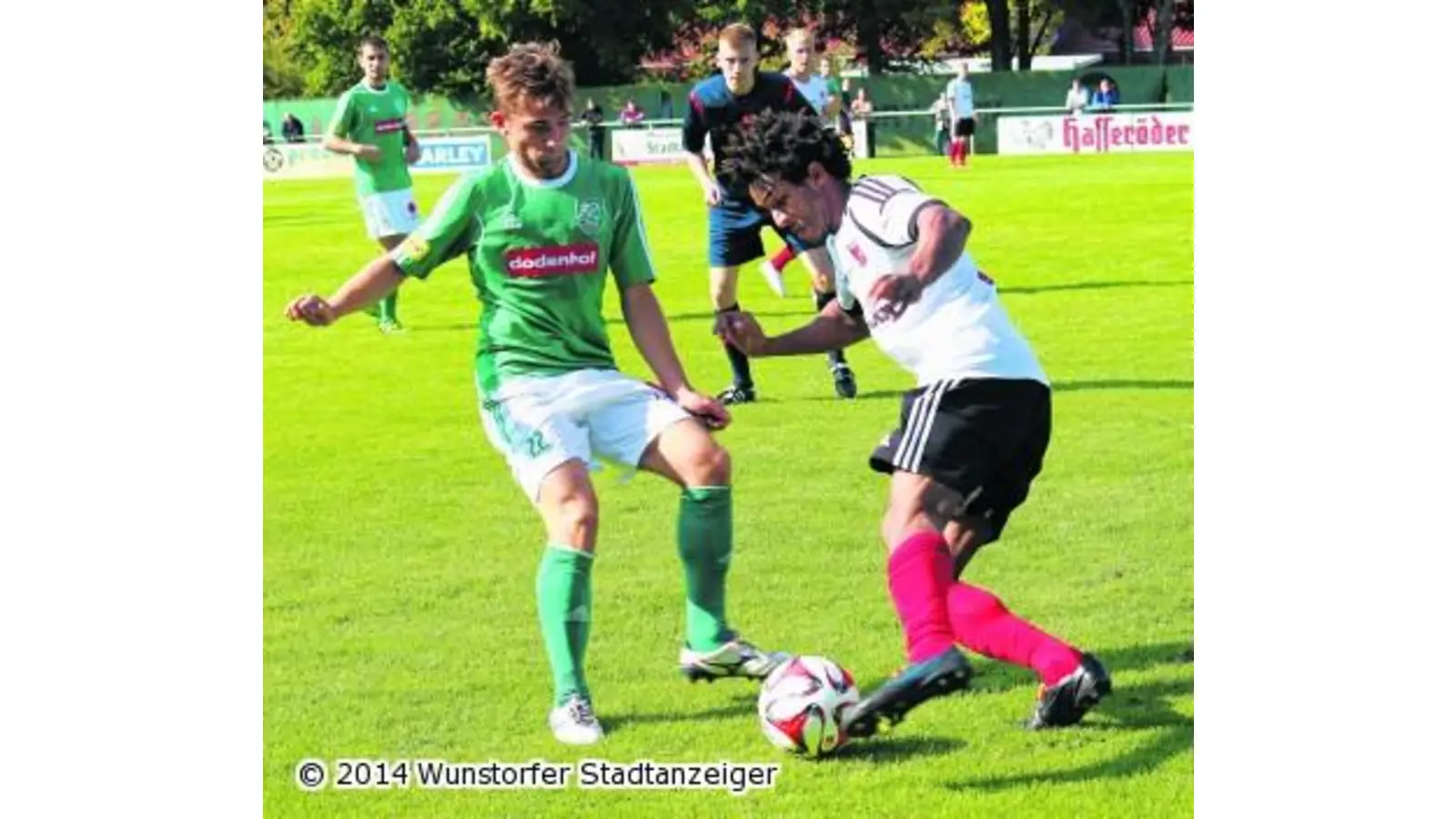 Wunstorf ist unter Zugzwang (Foto: tau)