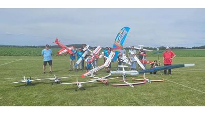Ein interessanter Jugend-Wettbewerb bei den Modellfliegern in Rodenberg. (Foto: privat)
