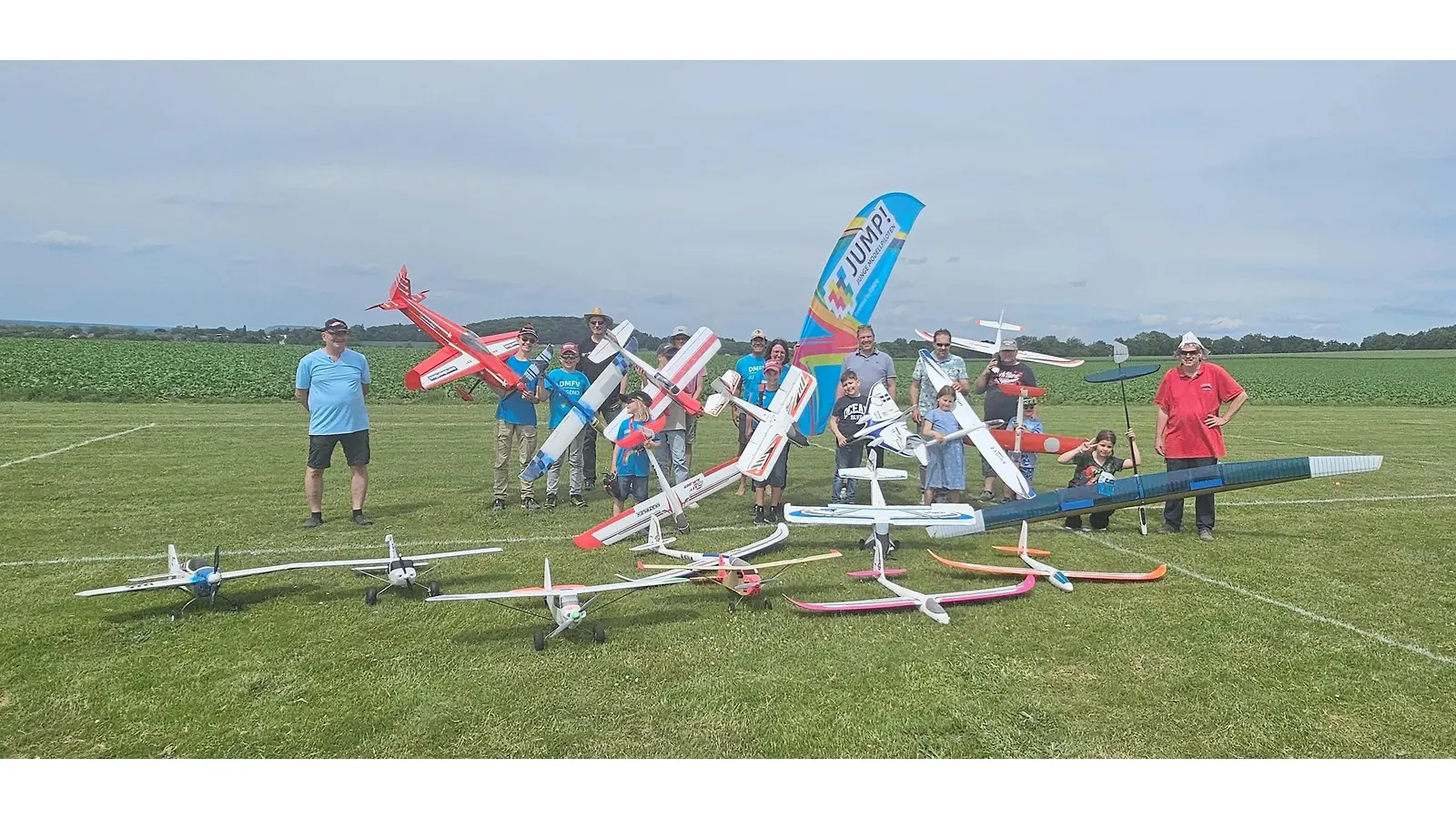 Ein interessanter Jugend-Wettbewerb bei den Modellfliegern in Rodenberg. (Foto: privat)