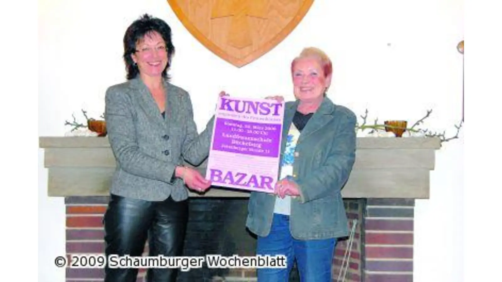 Kunstbasar zugunsten des Frauenhauses (Foto: red)