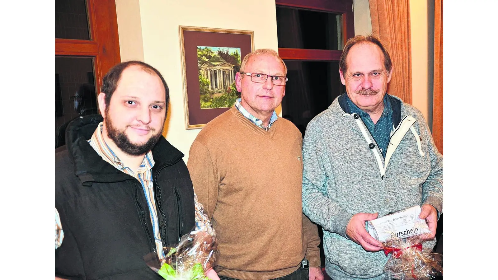 Der alte ist auch der neue Bürgermeister (Foto: bt)