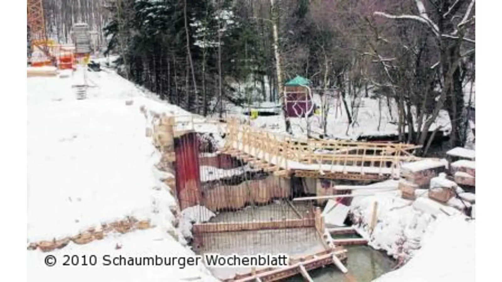 Winterpause bei Brückenbau (Foto: tt)