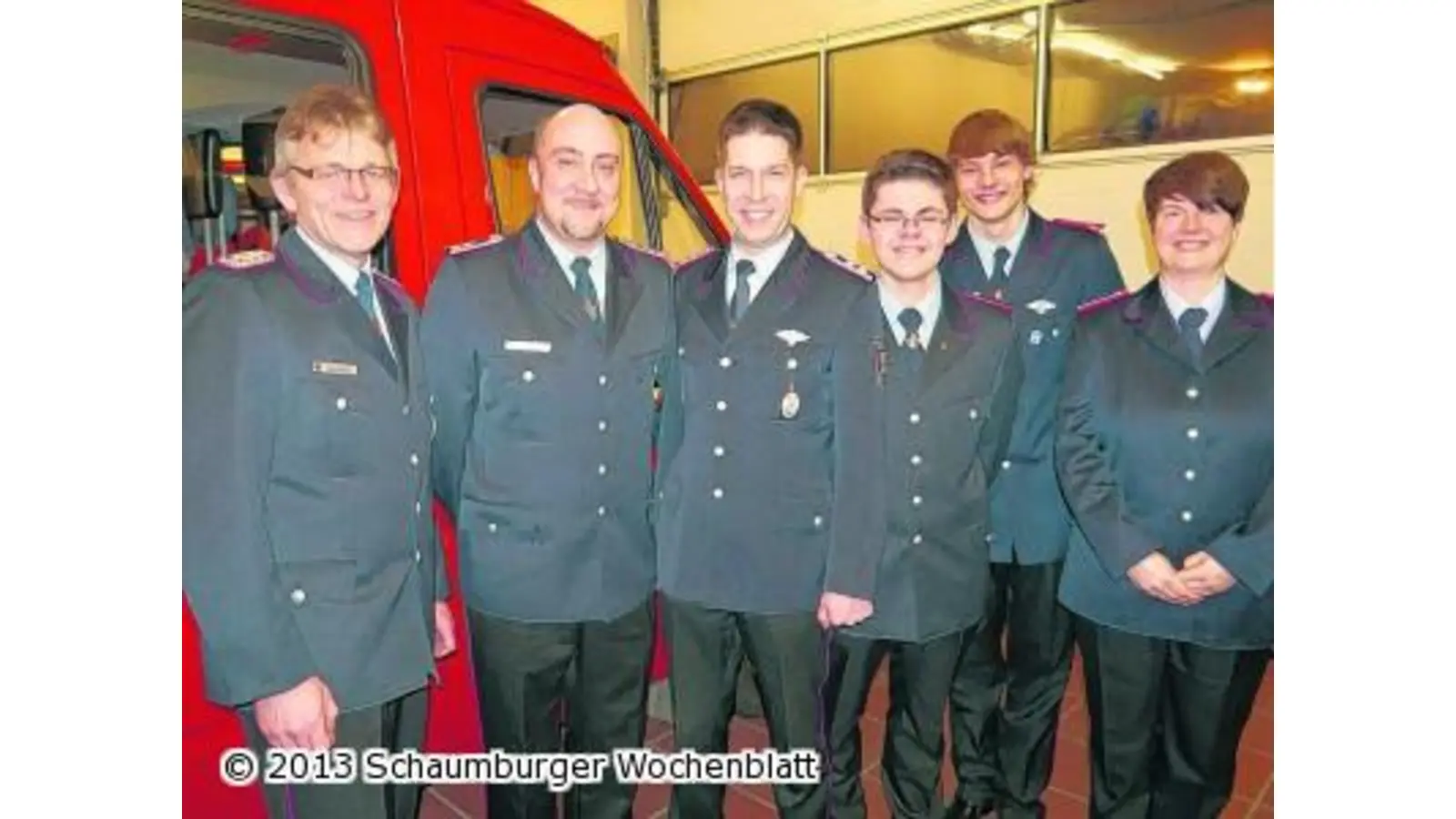 Hohe Ehrungen in der Feuerwehr Hohnhorst (Foto: red)