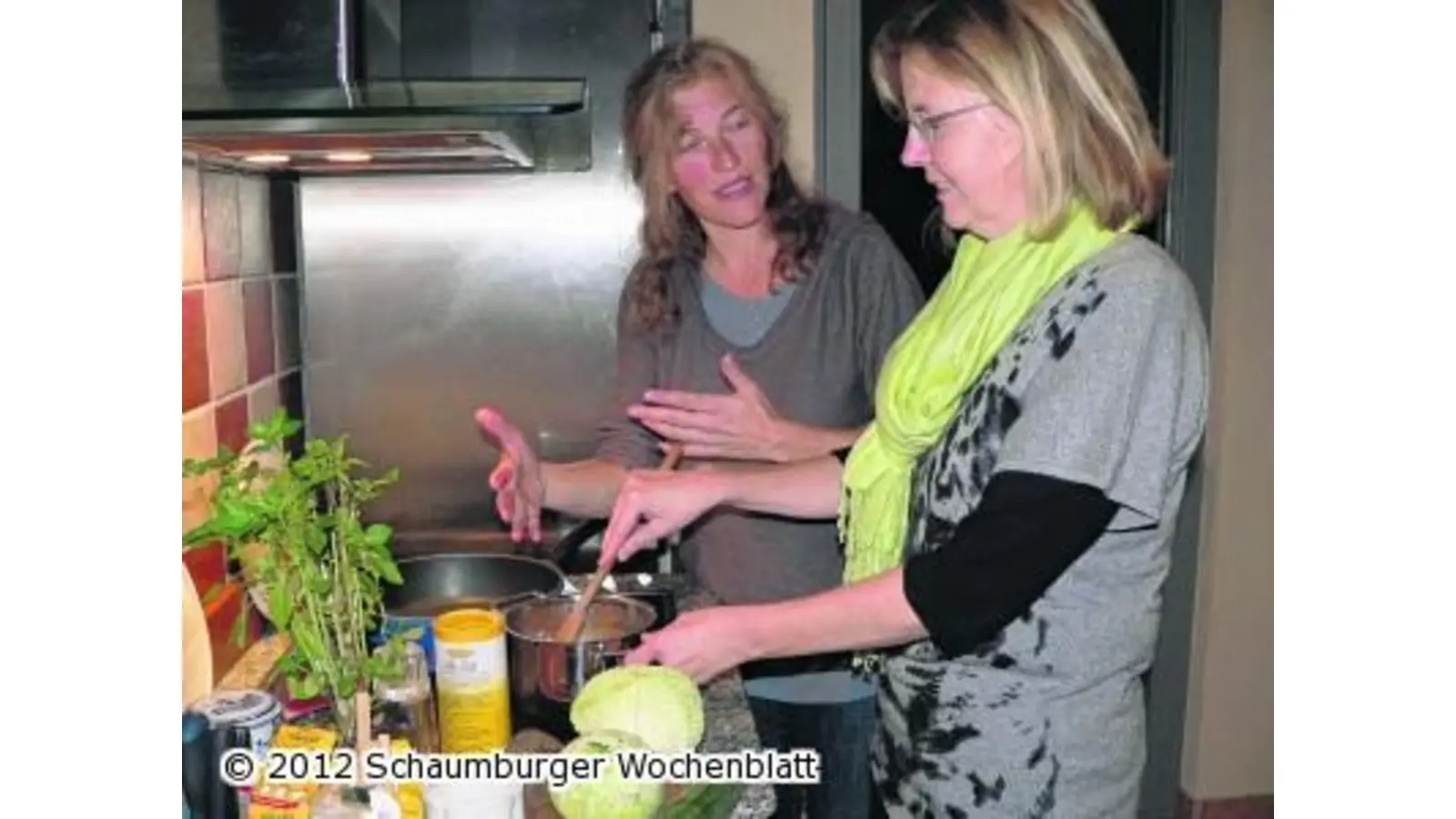 Zwischen den Bewegungsübungen wird gekocht (Foto: al)