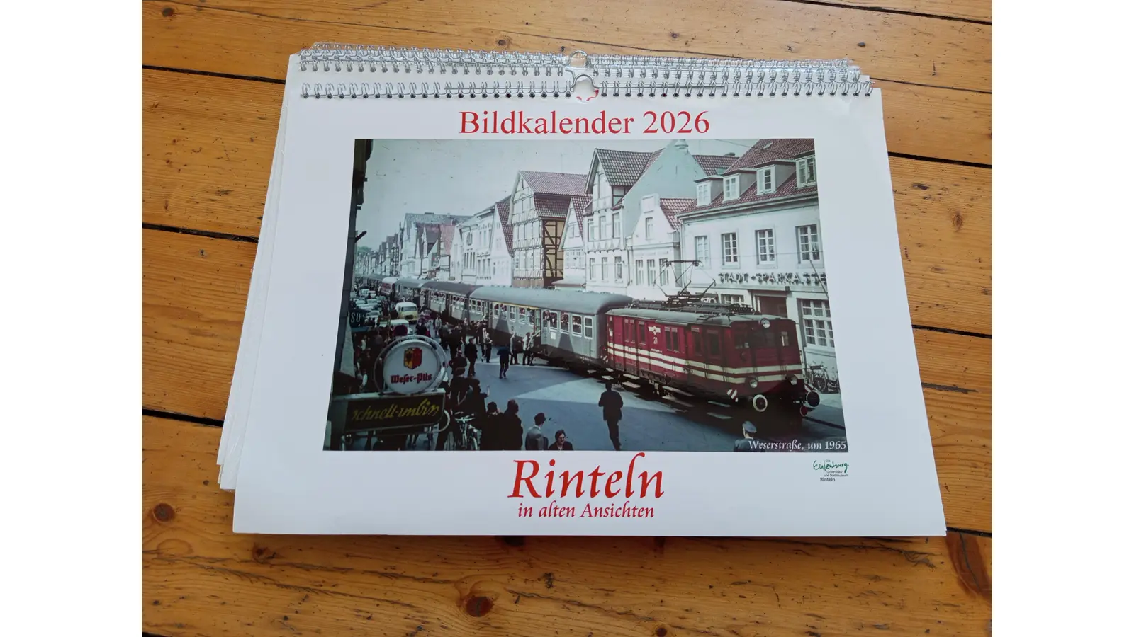 Es ist wieder soweit, der neue Historische Bildkalender des Museums für 2026 ist da. (Foto: privat)