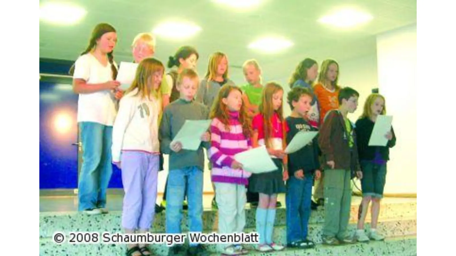 Kinderchor zum ersten Mal dabei (Foto: red)