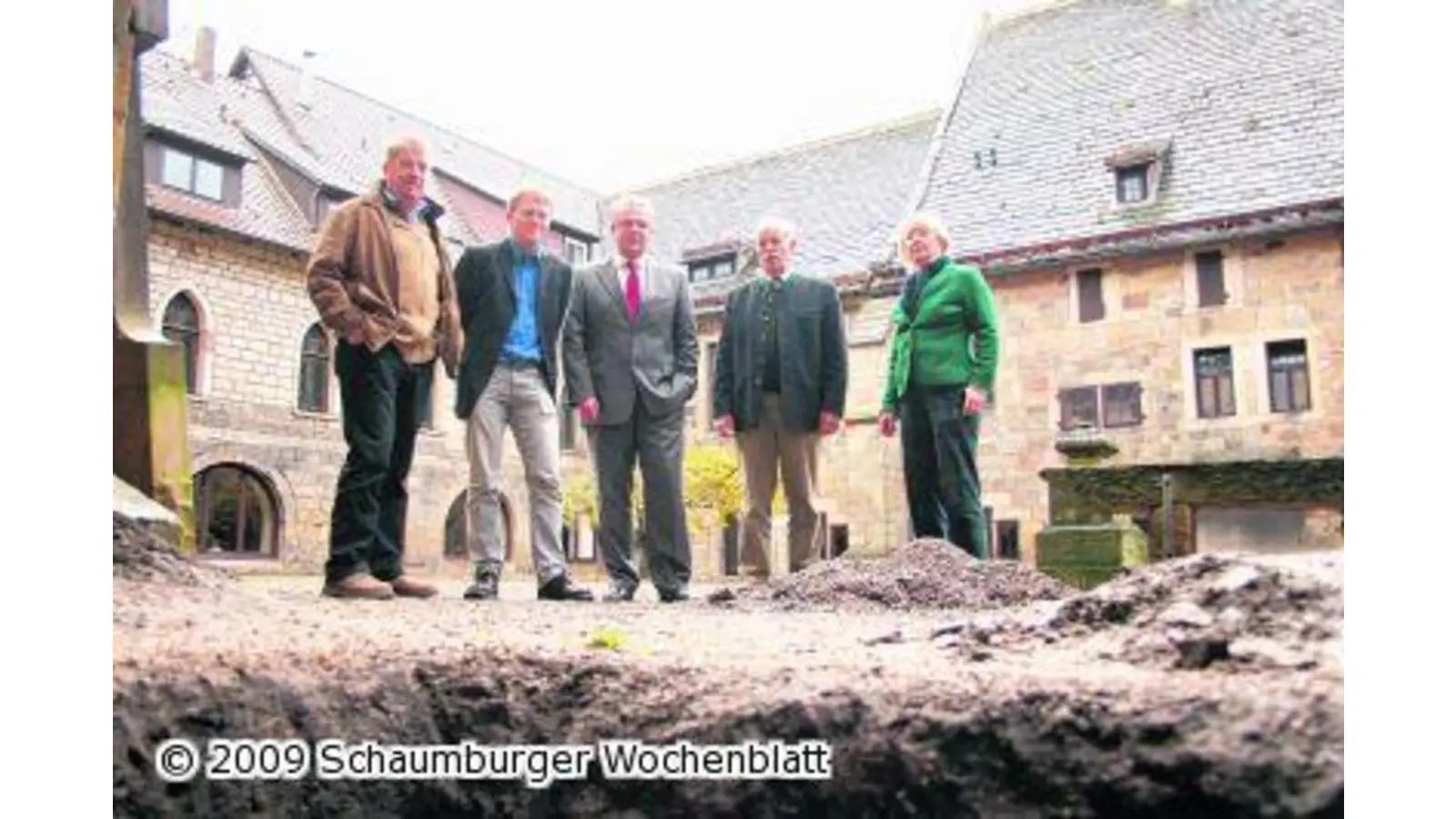Grabung gibt Einblick in die Vergangenheit des Stiftes (Foto: bb)