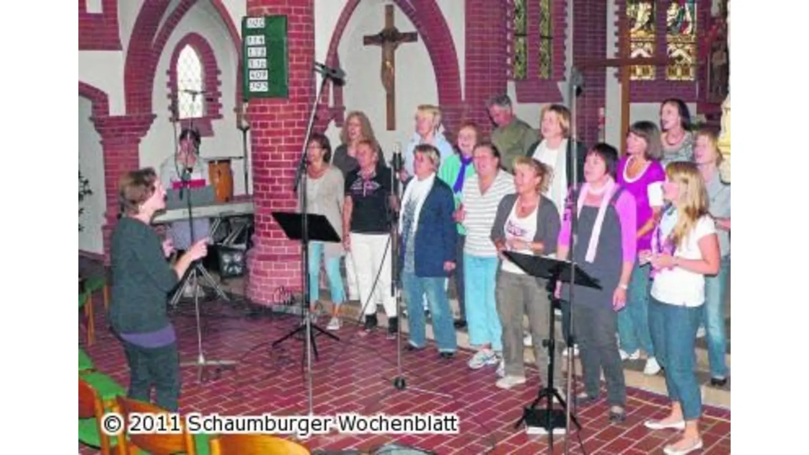 Fröhliche Leute suchen Verstärkung (Foto: al)