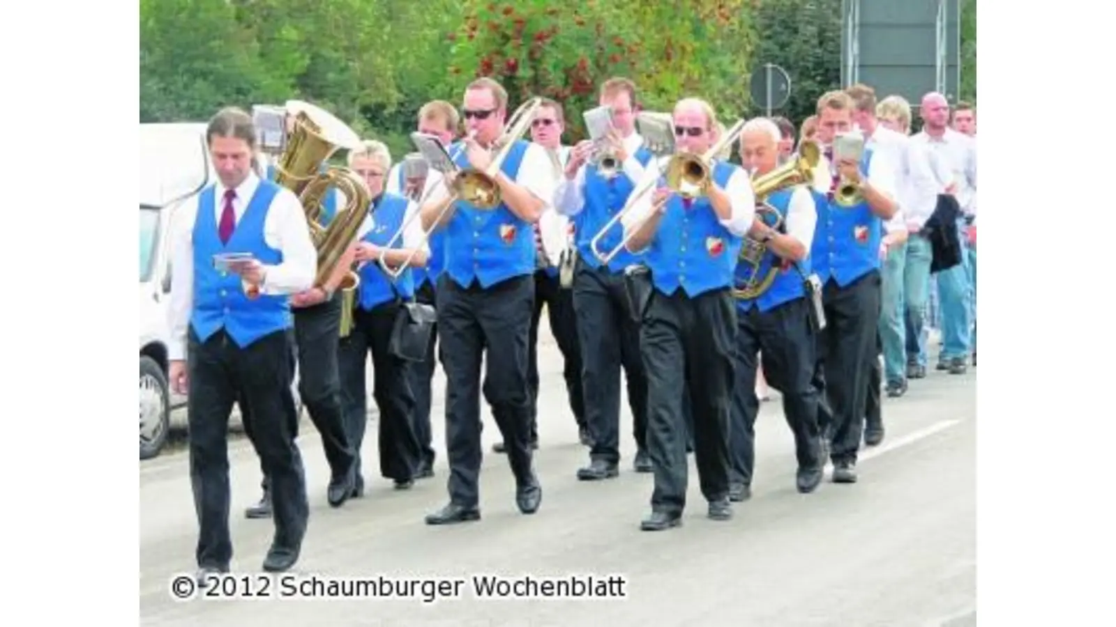 Start mit Schalmeien (Foto: al)