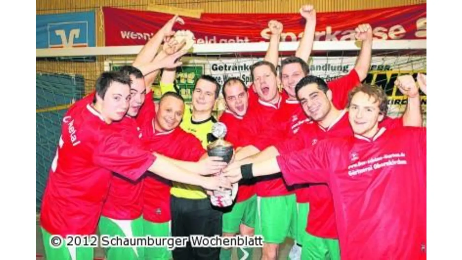 SC Auetal erkämpft sich den letzten Pokal der Hallensporttage (Foto: us)