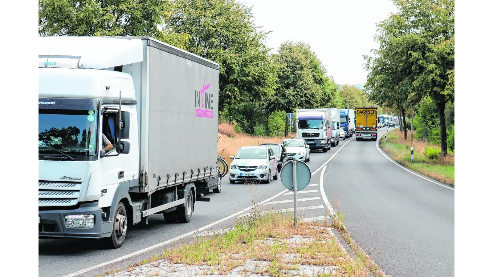 Der Verkehr nervt auch unsere Leser (Foto: jb)