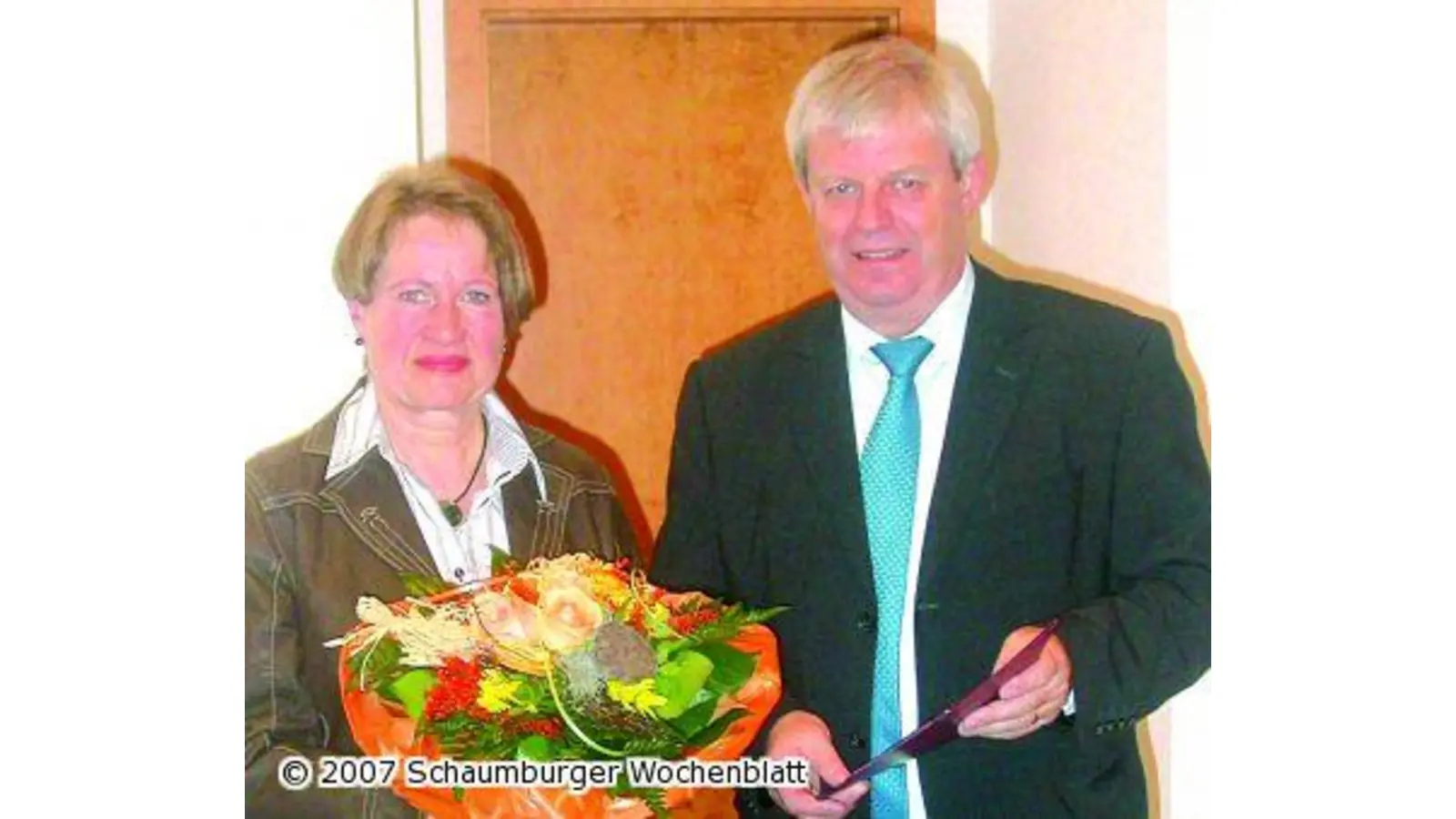 Flotte Frau von Tisch eins geht nun in den Ruhestand (Foto: ih)