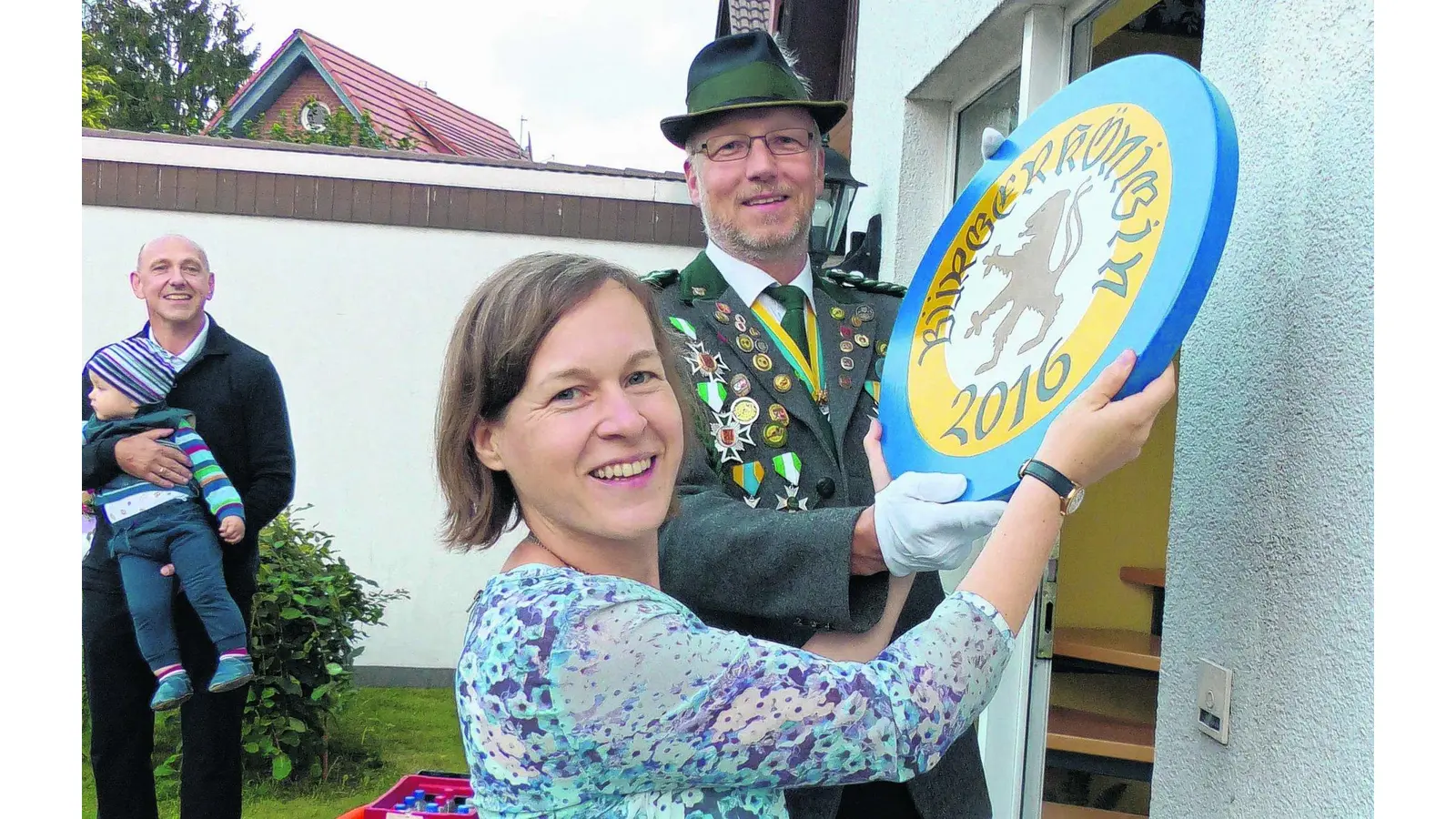 Zweite Königin im Meierfeld (Foto: al)