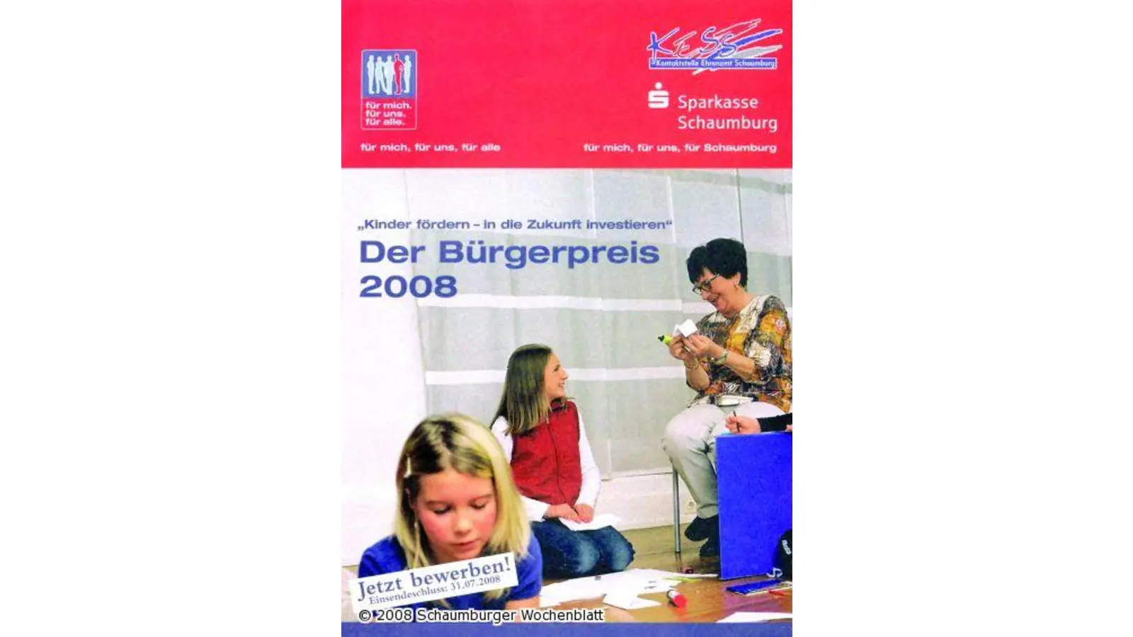 Endspurt bei Bewerbung zum Bürgerpreis (Foto: red)