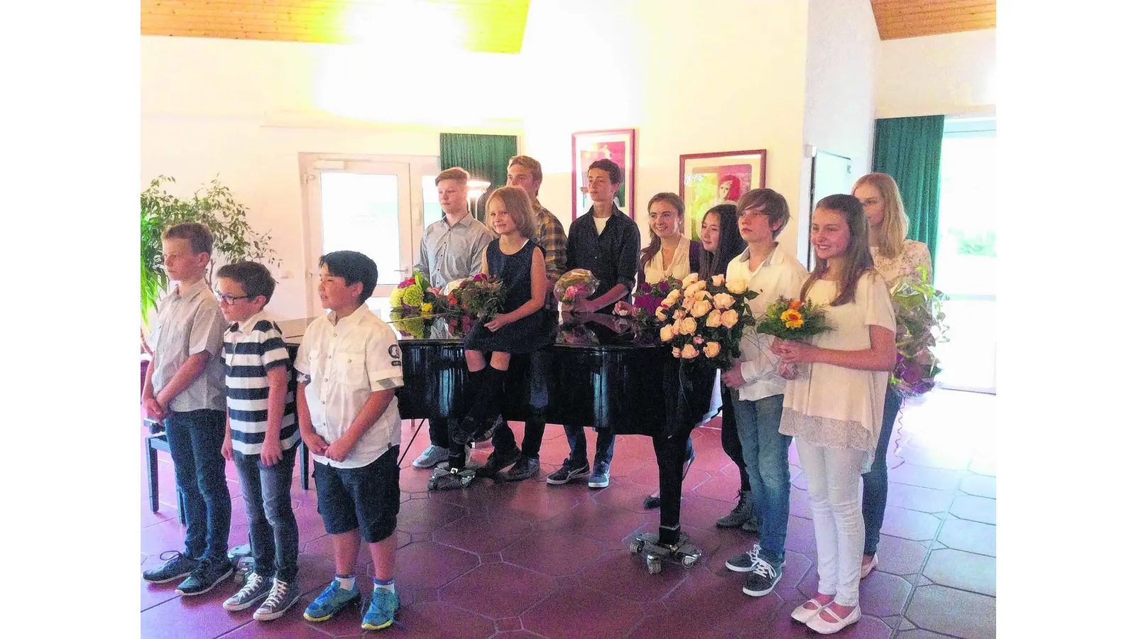 Sommerlich leichte Klänge am Klavier (Foto: red)