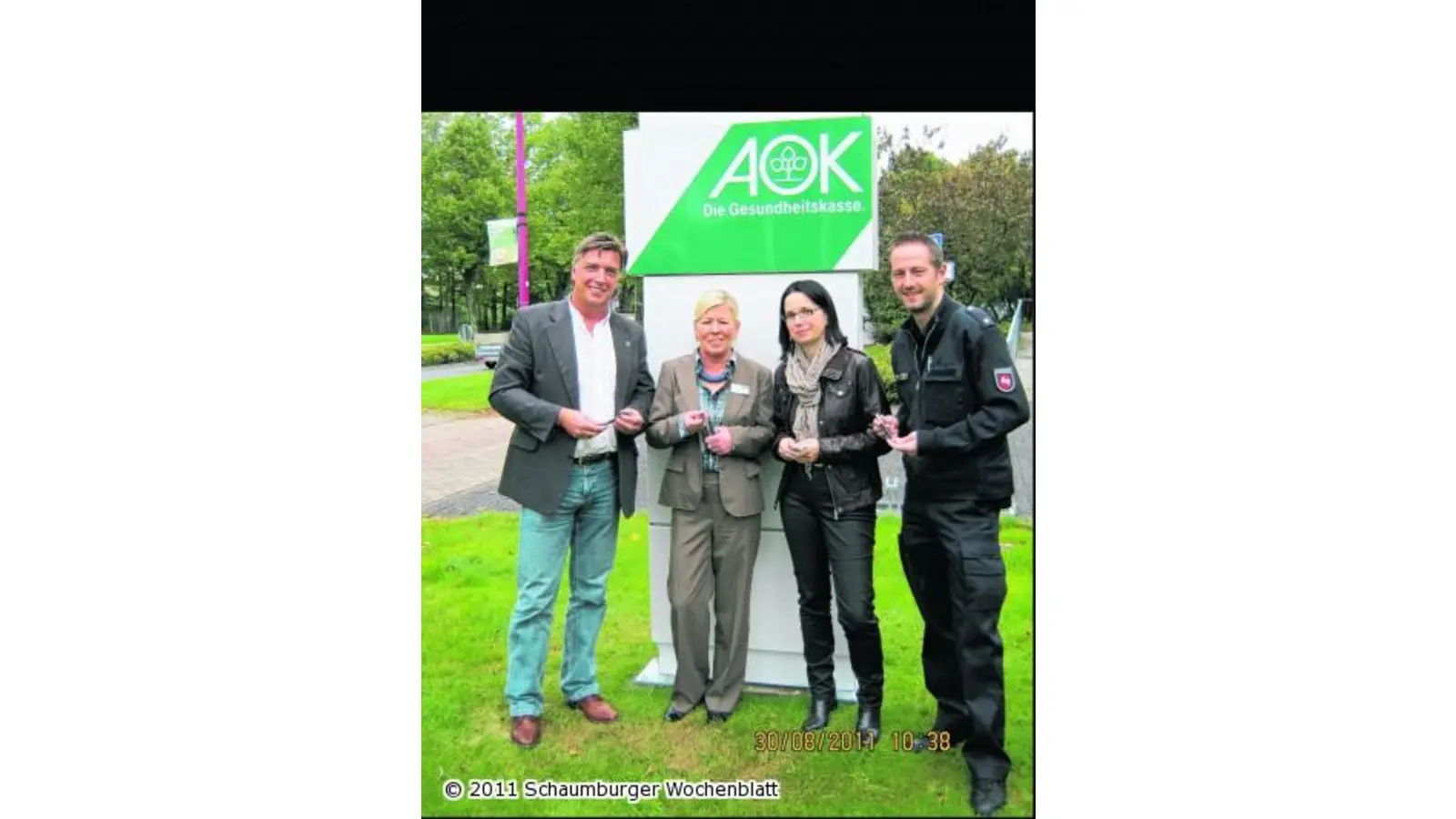 AOK unterstützt Polizei mit Diagnostiklampen (Foto: em)