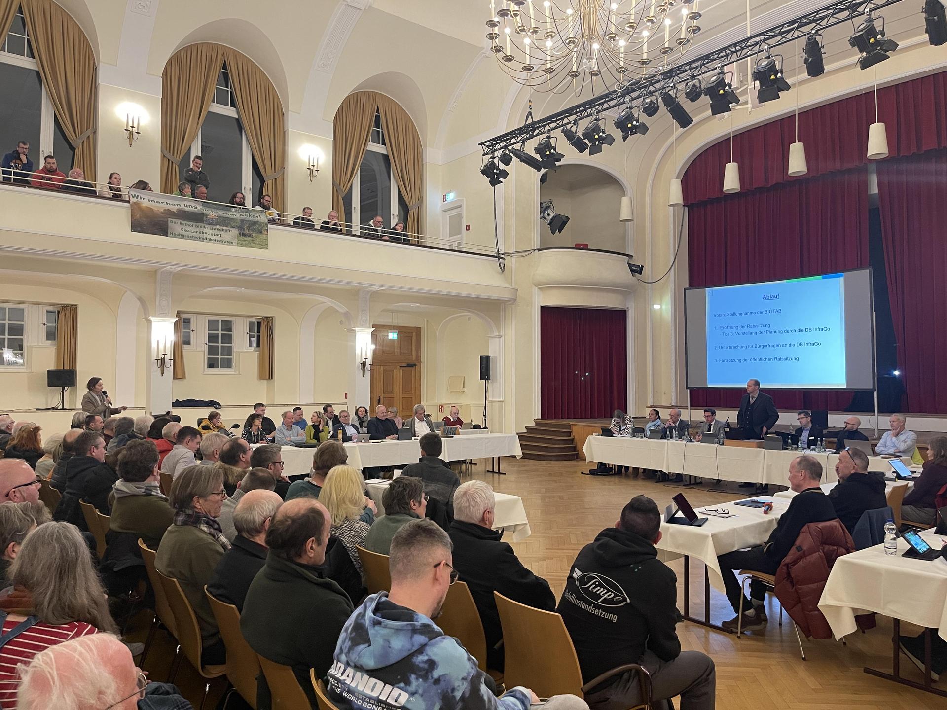 Bückeburg Rat DB ICE Trasse (Foto: nd)