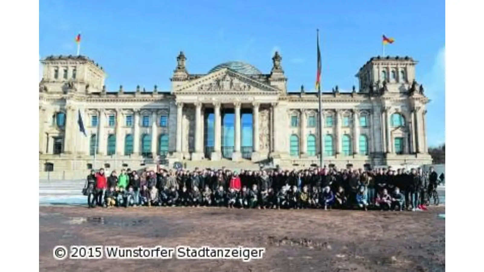 Neuntklässler zu Gast in Berlin (Foto: mk)